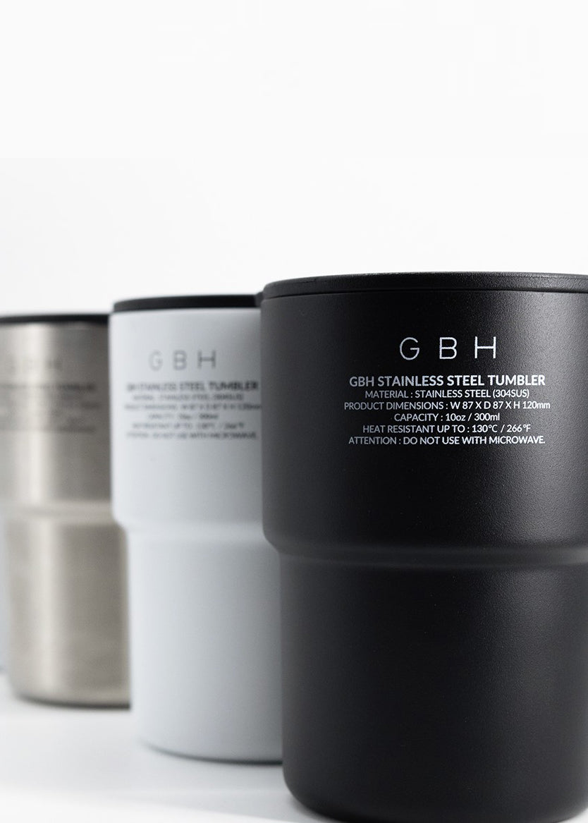 STAINLESS STEEL TUMBLER & POUCH