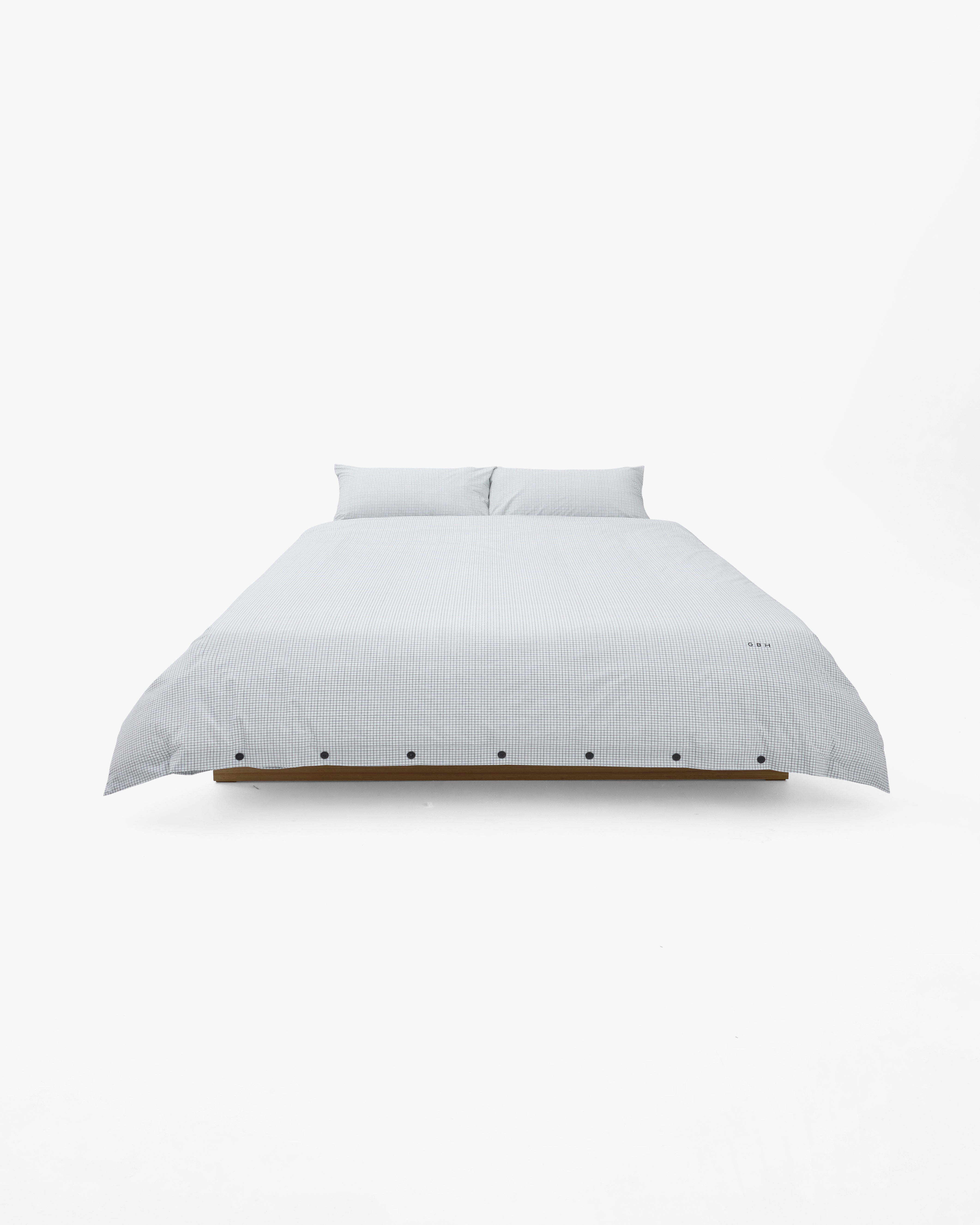 DUVET COVER - CHECK GRID / 2 SIZES