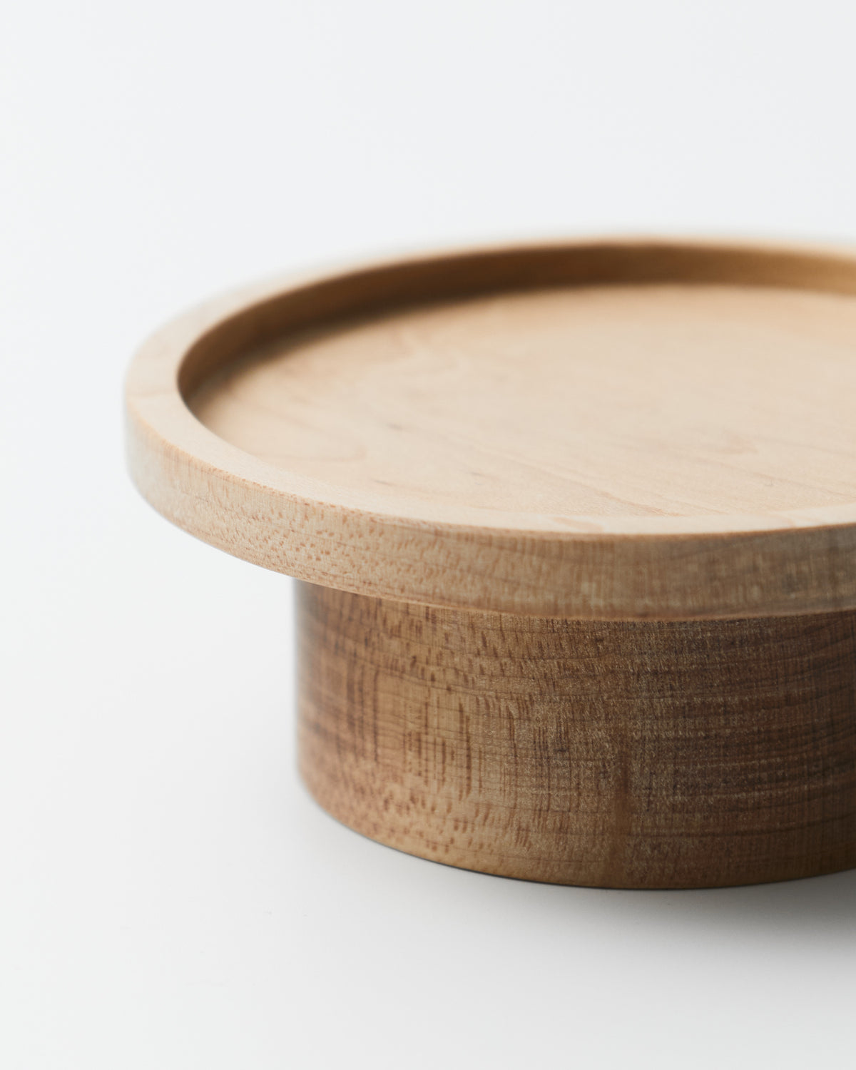 WOOD PLATE / PEDESTAL