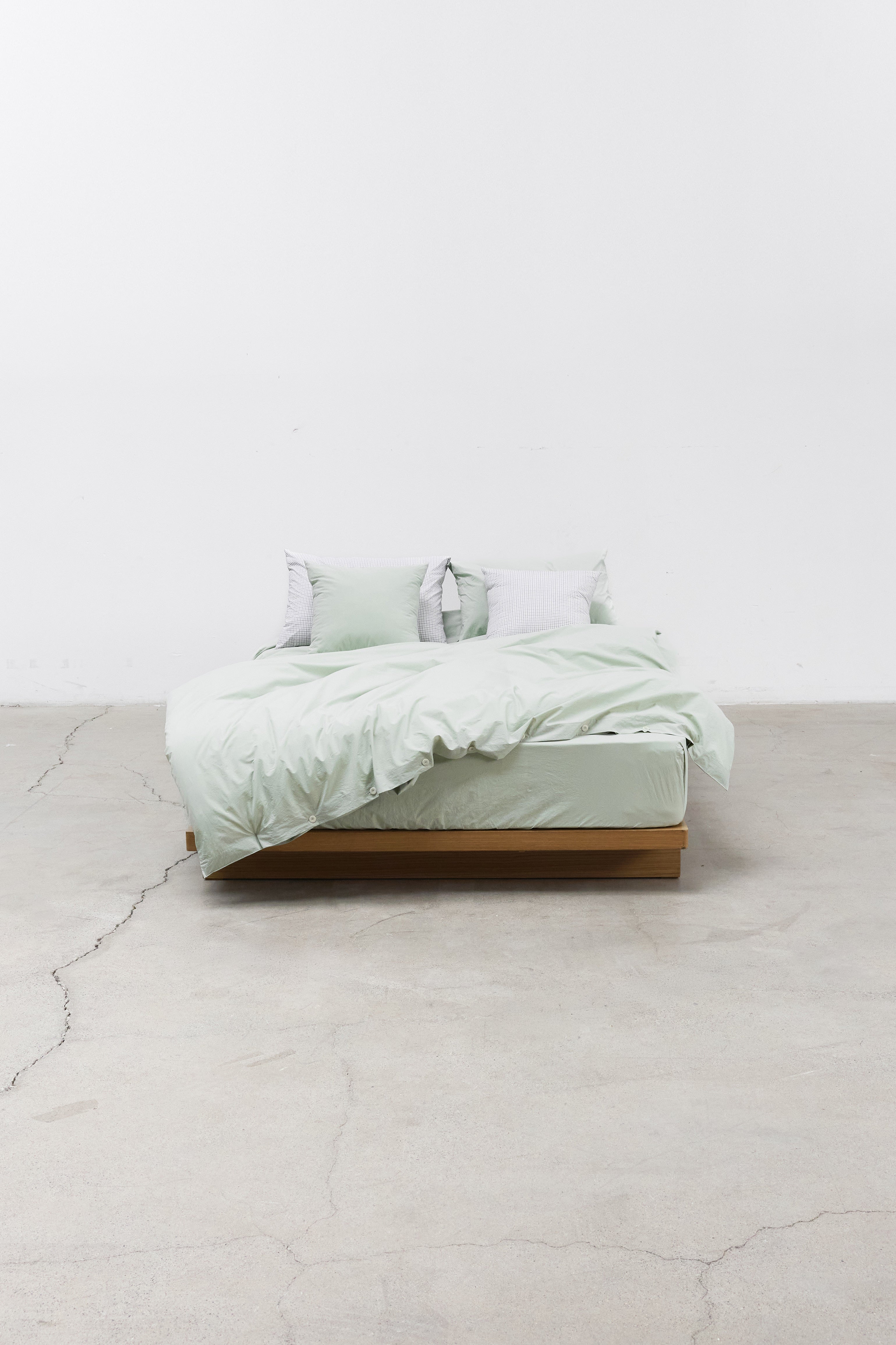 DUVET COVER - SAGE / 2 SIZES