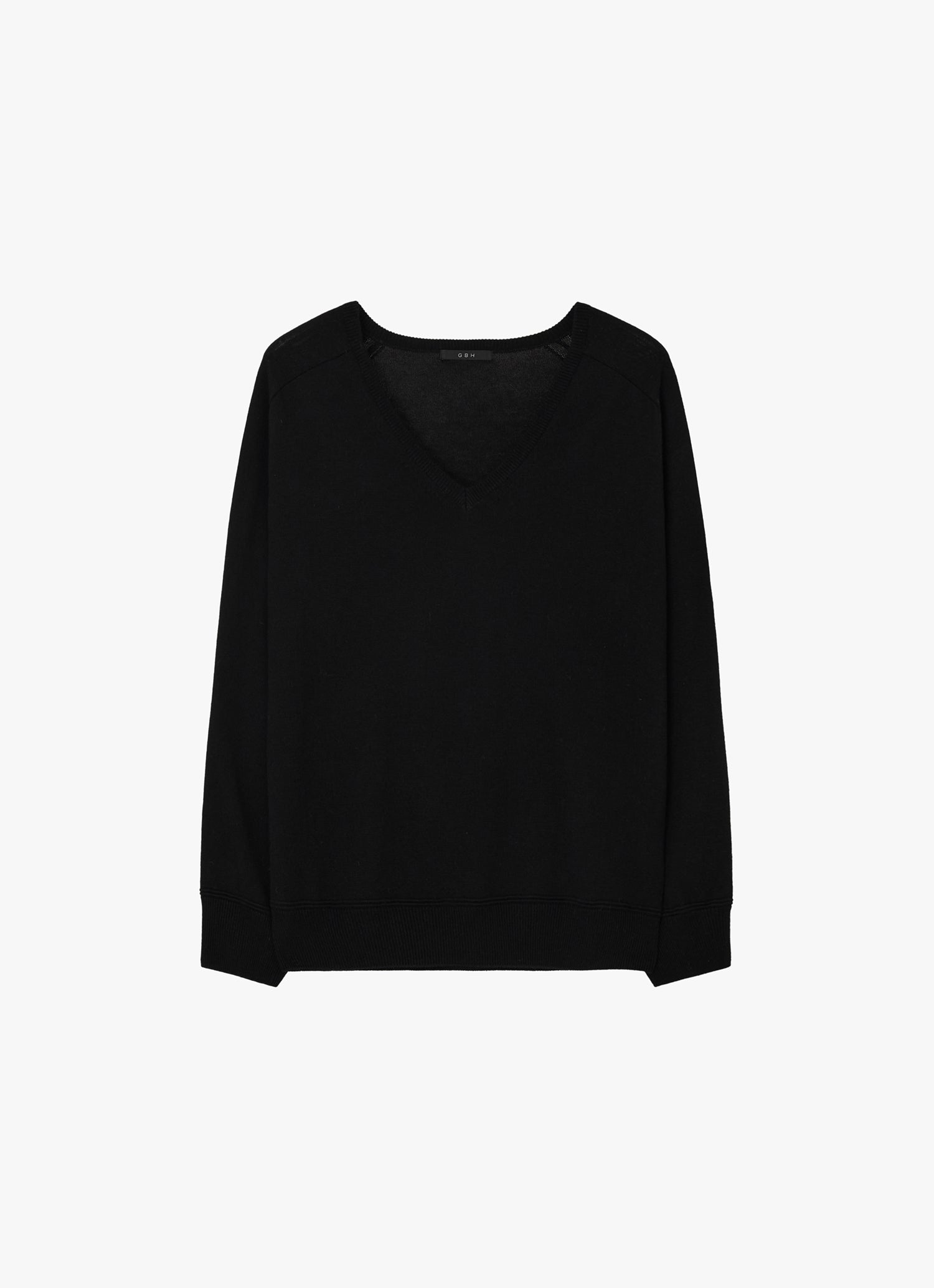 LOOSE V-NECK KNIT