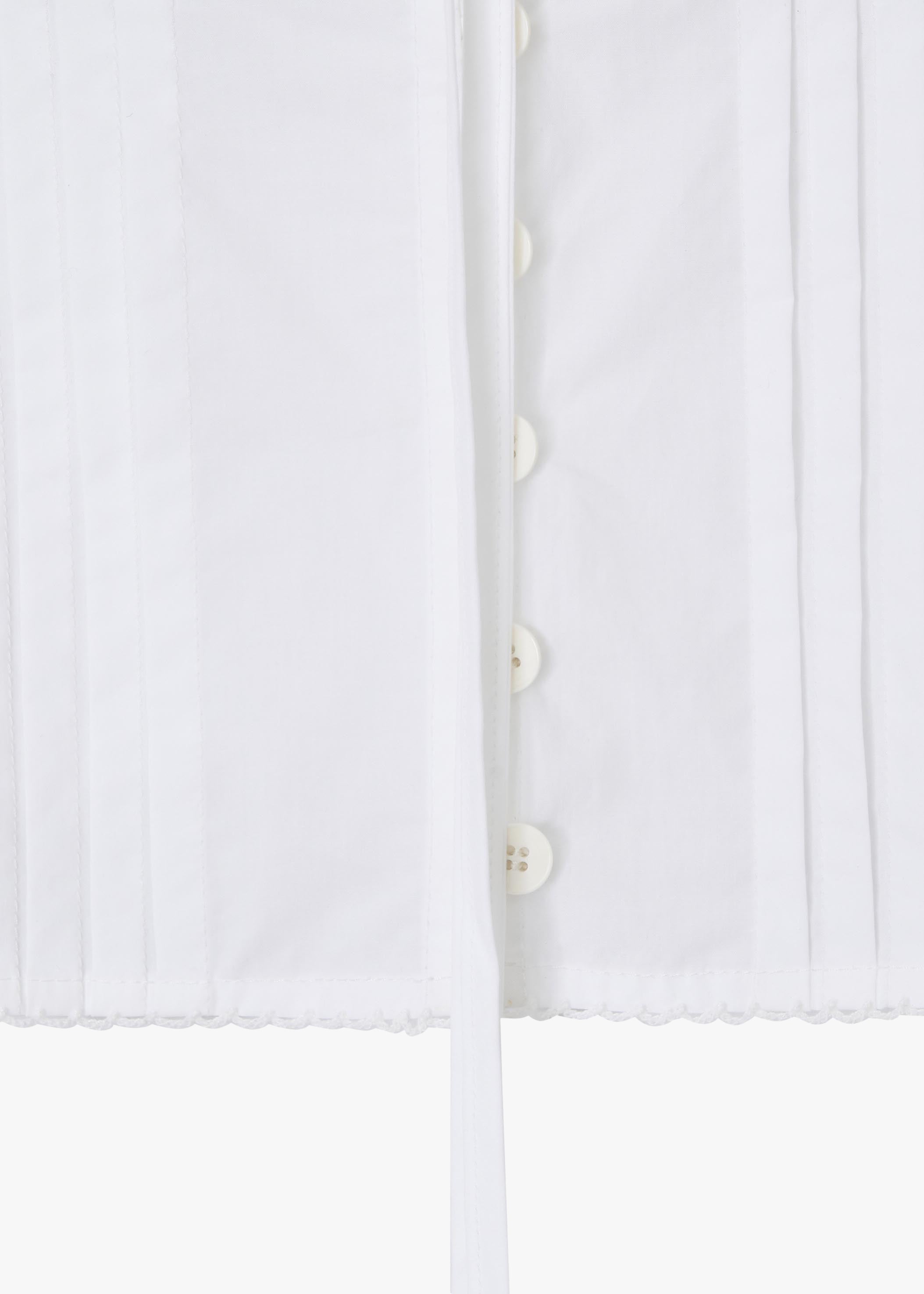PINTUCK DETAIL CAB SLEEVE TOP