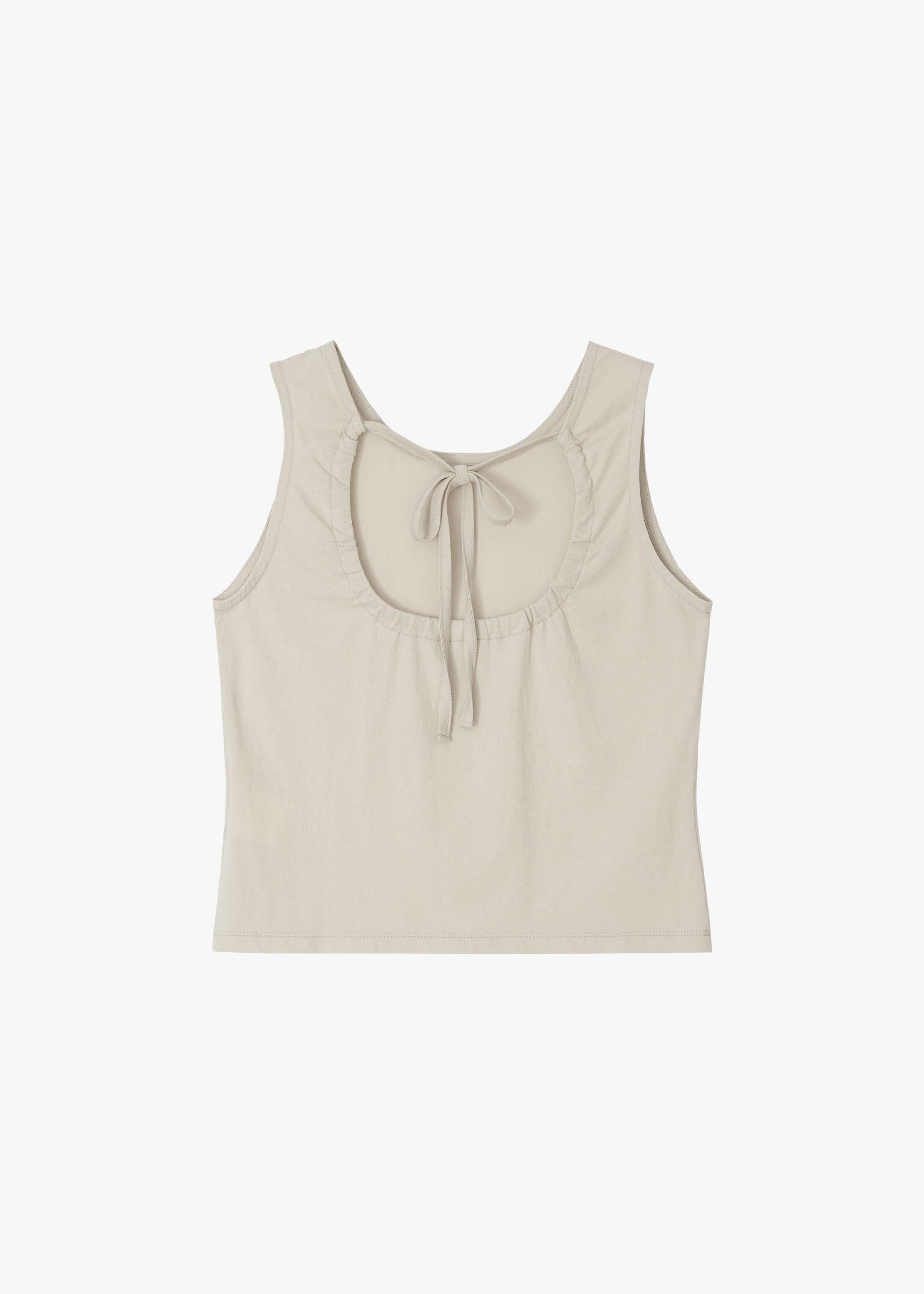 BACK OPEN BOW POINT TOP