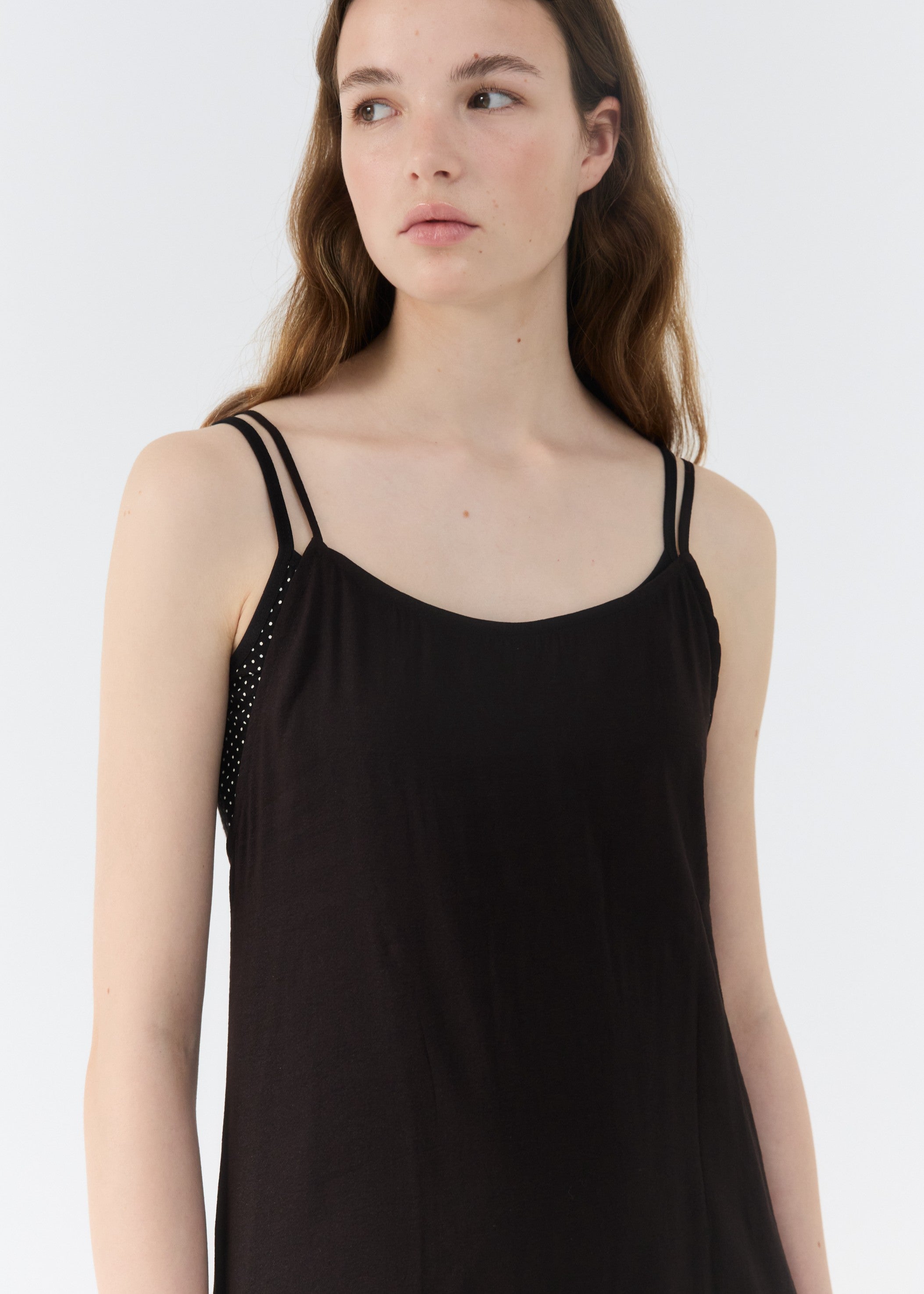 LAYERED STRAP DRESS