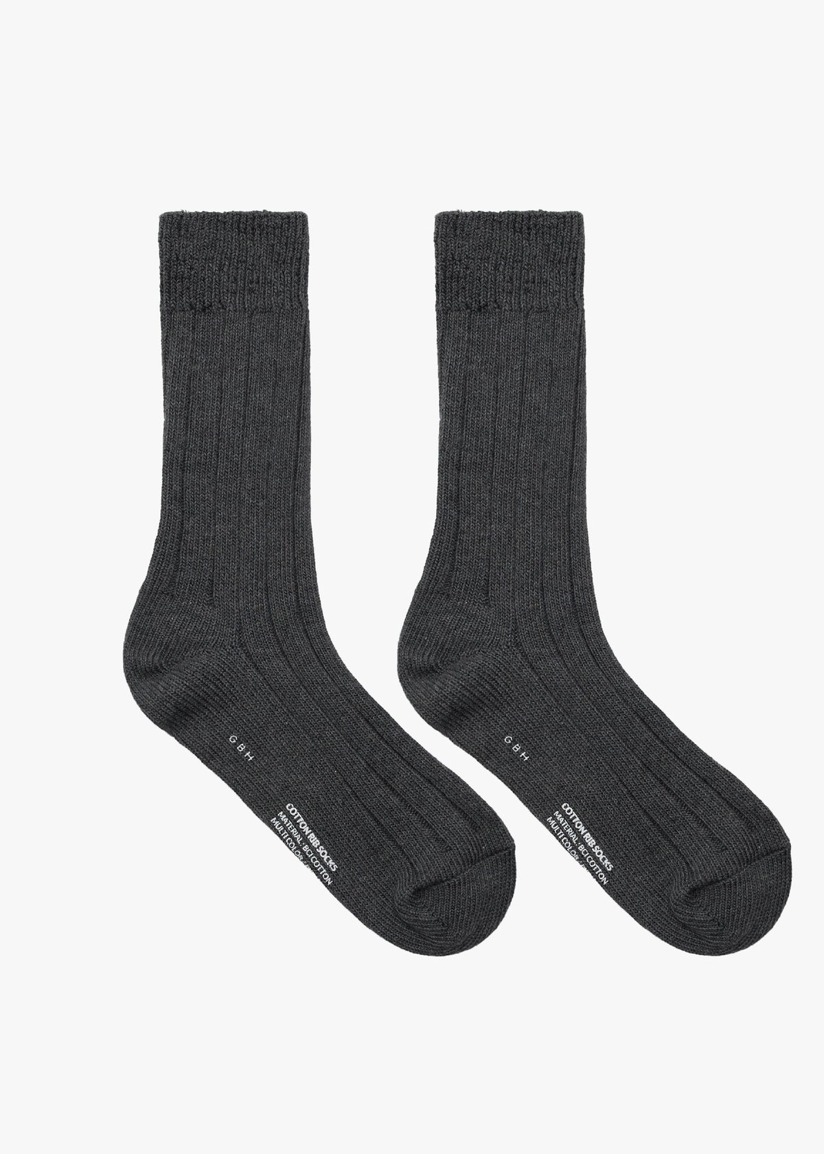 26FW COTTON RIB SOCKS
