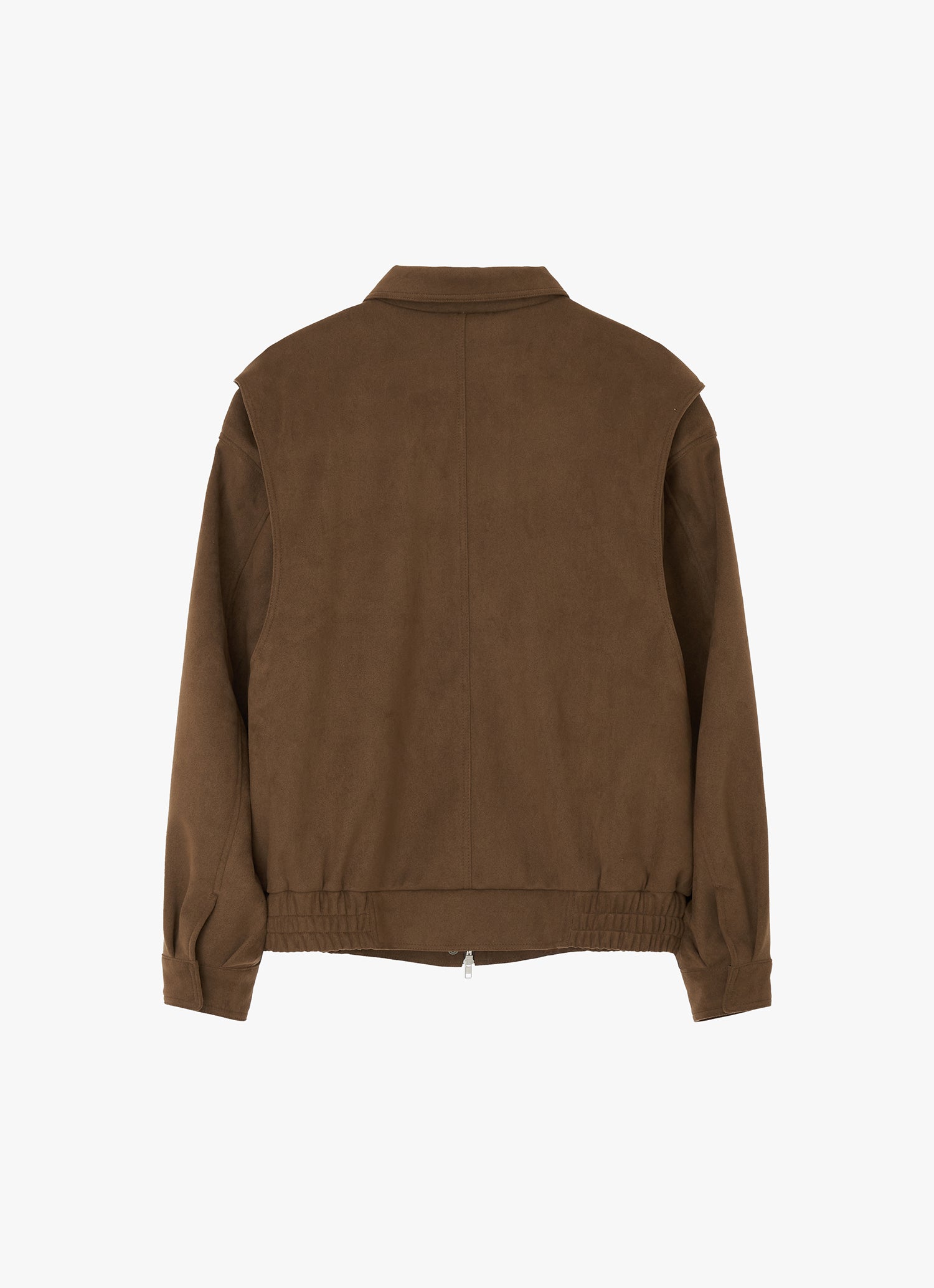 FAUX SUEDE BOMBER