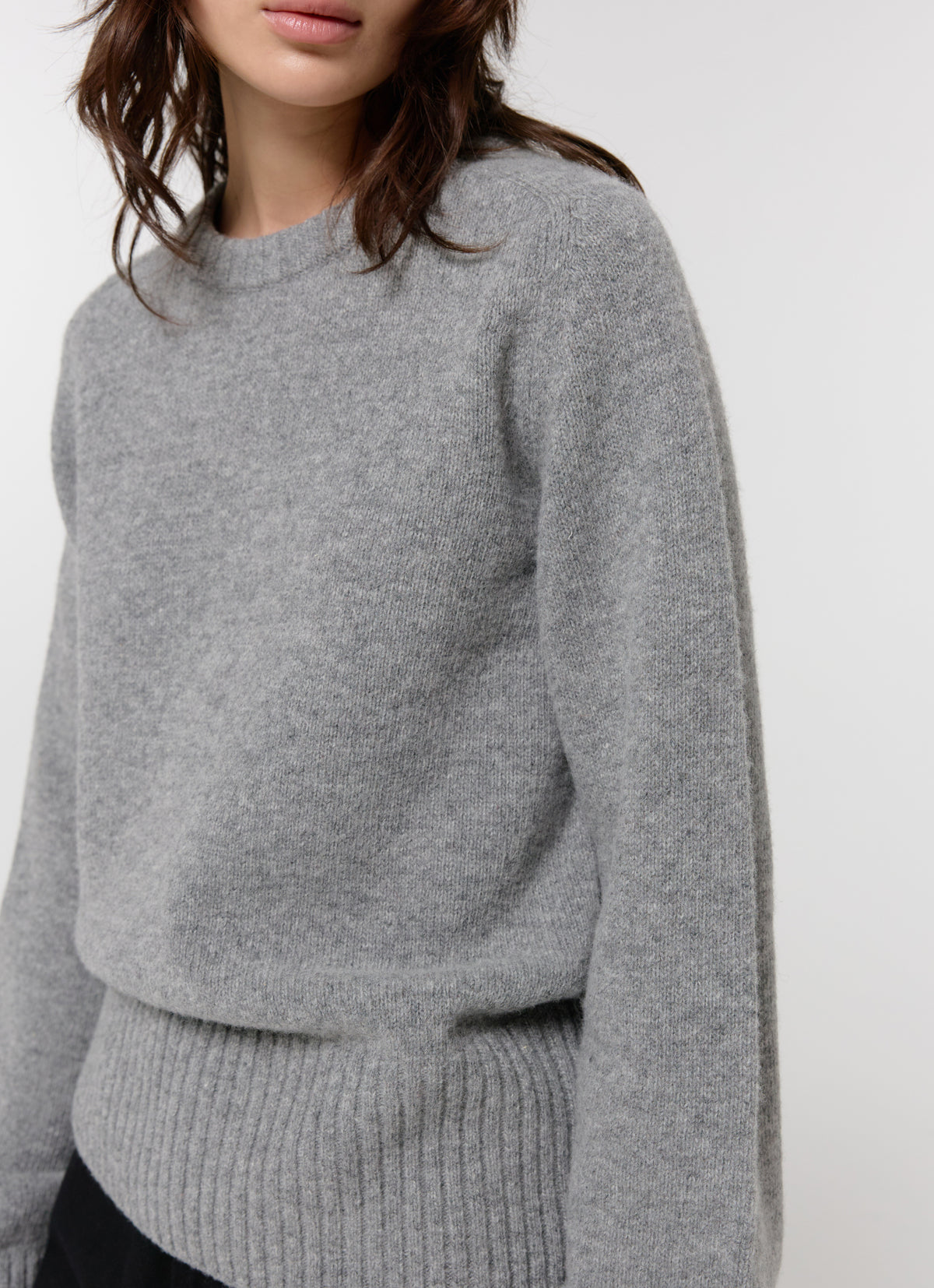 26FW WOOL CREW NECK KNIT