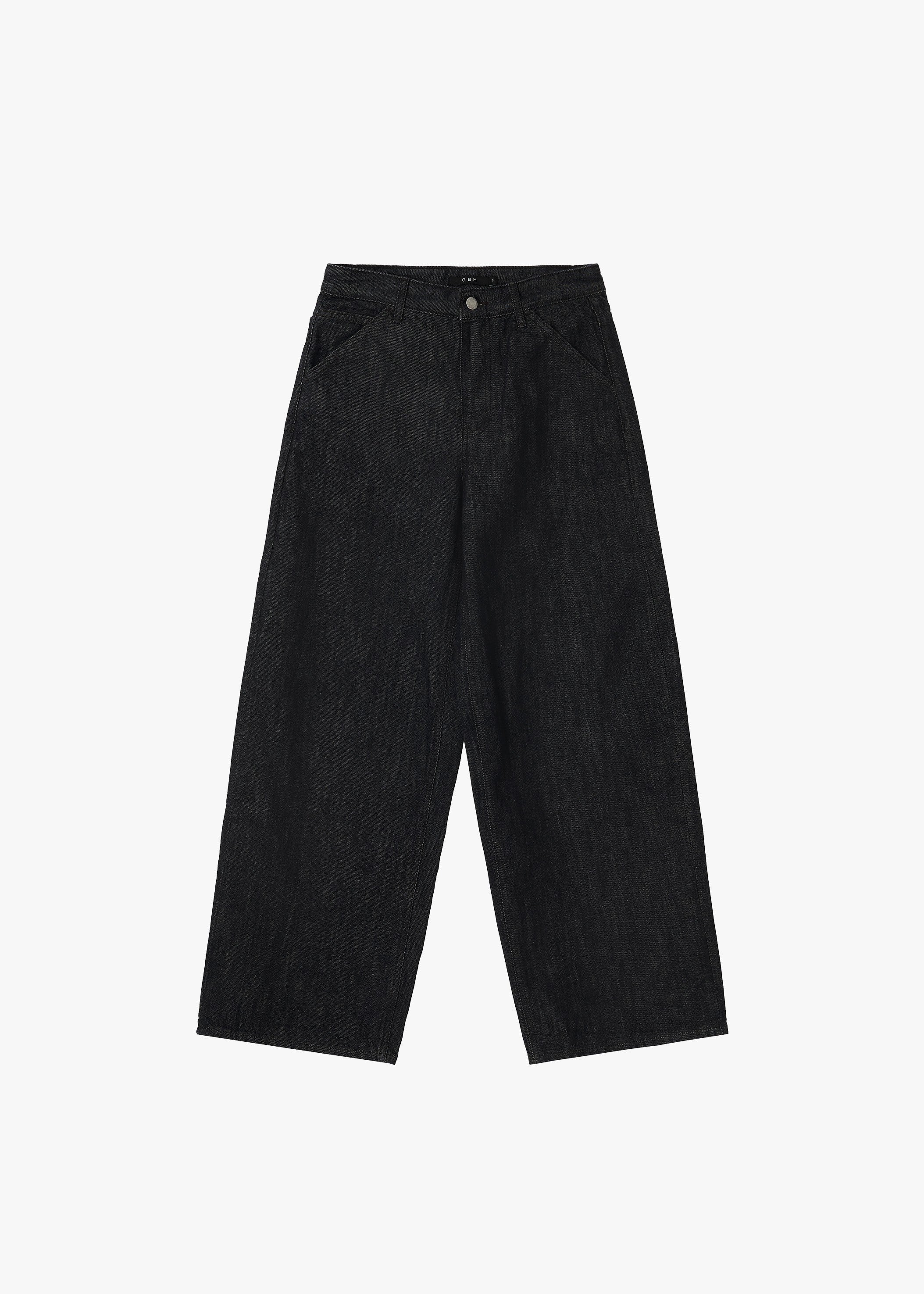 WIDE CINCH-BACK JEAN