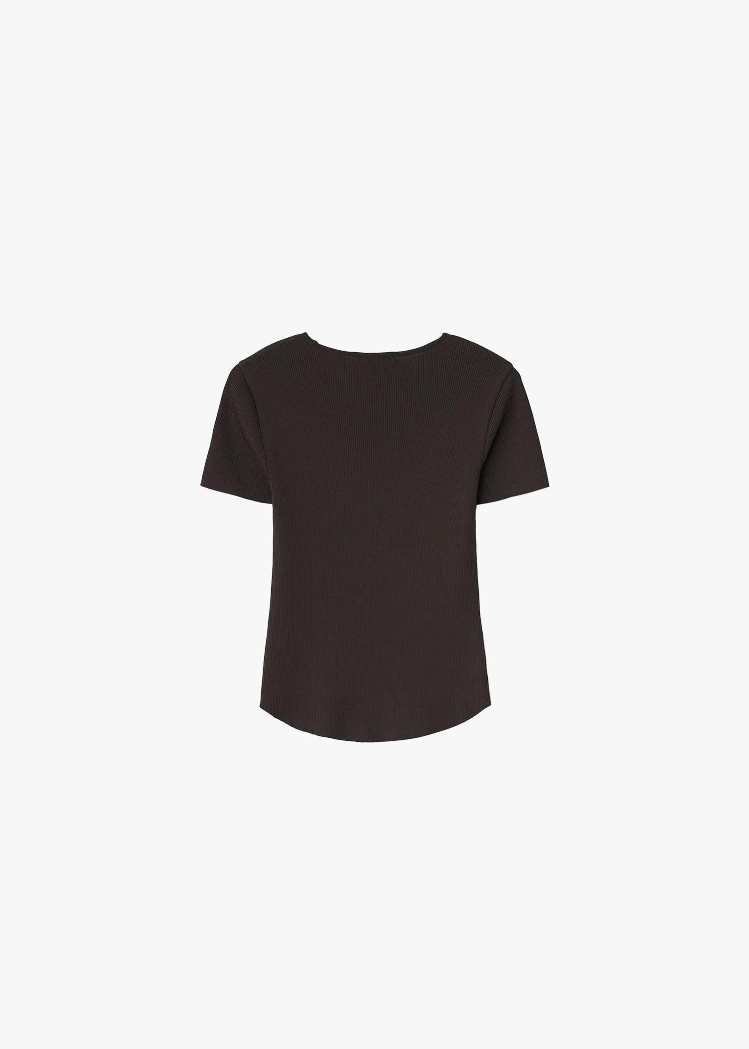 RIBBED HALF SLEEVE KNIT