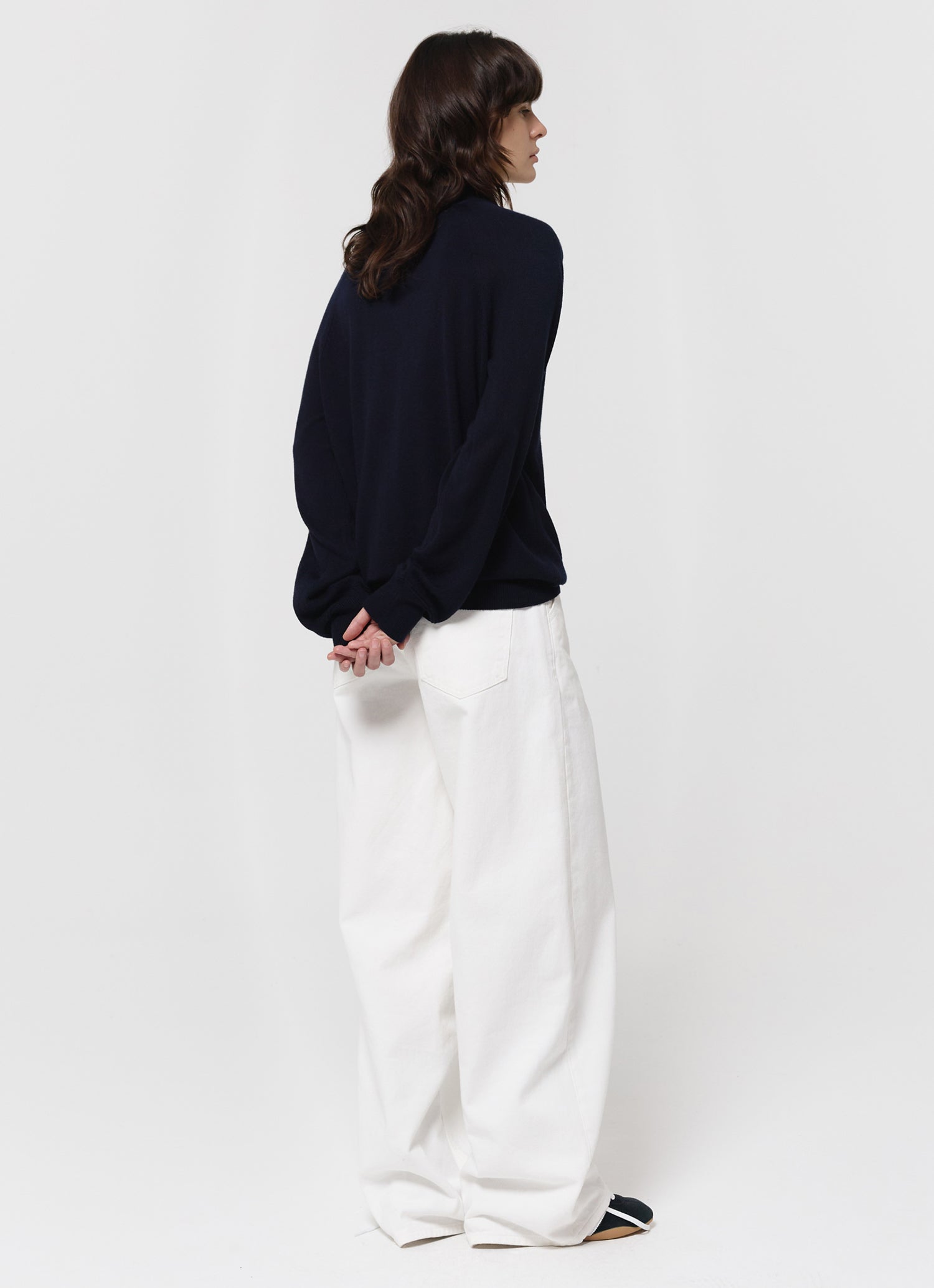 WIDE CINCH-BACK JEAN