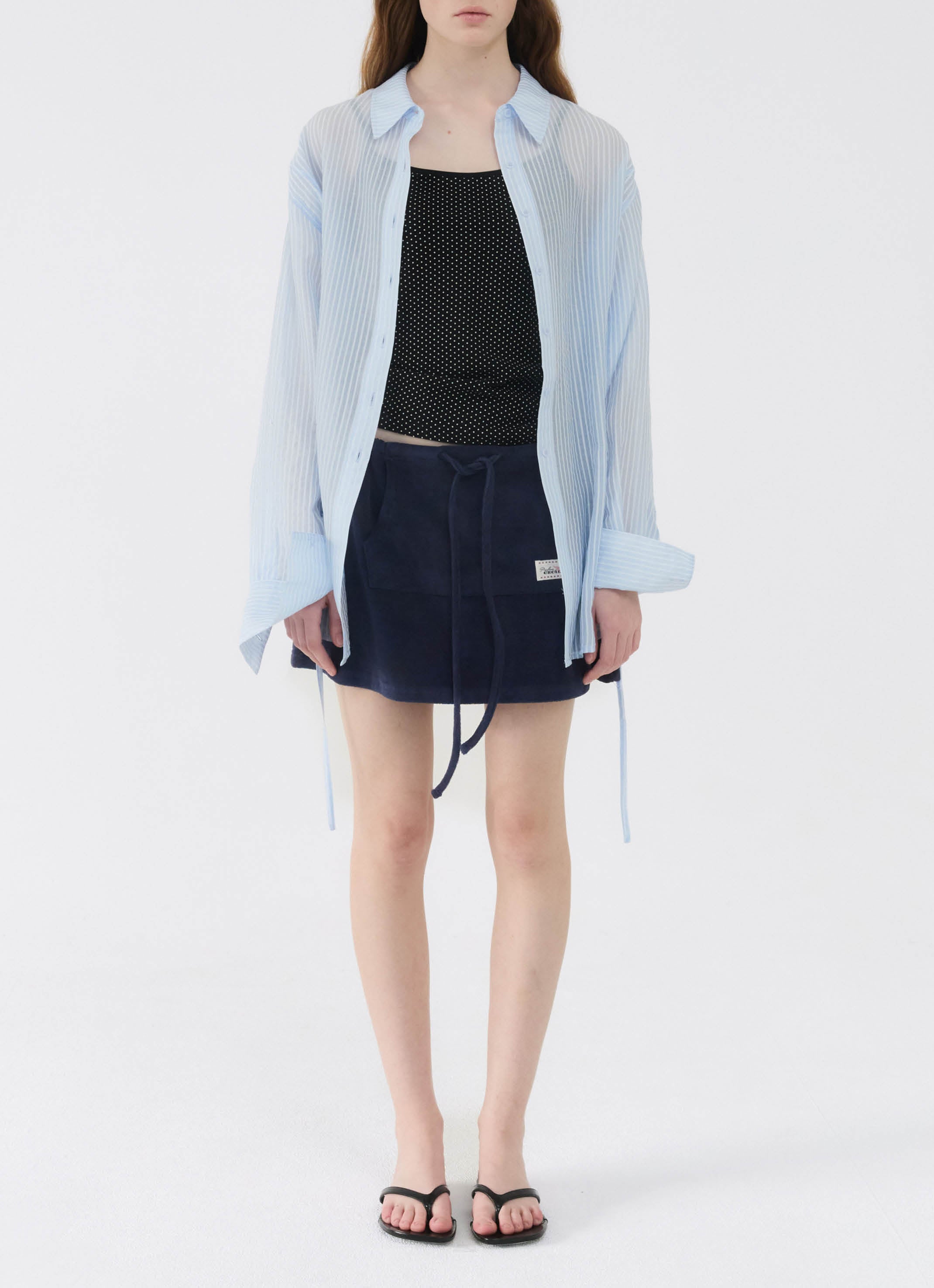 TERRY MINI SKIRT