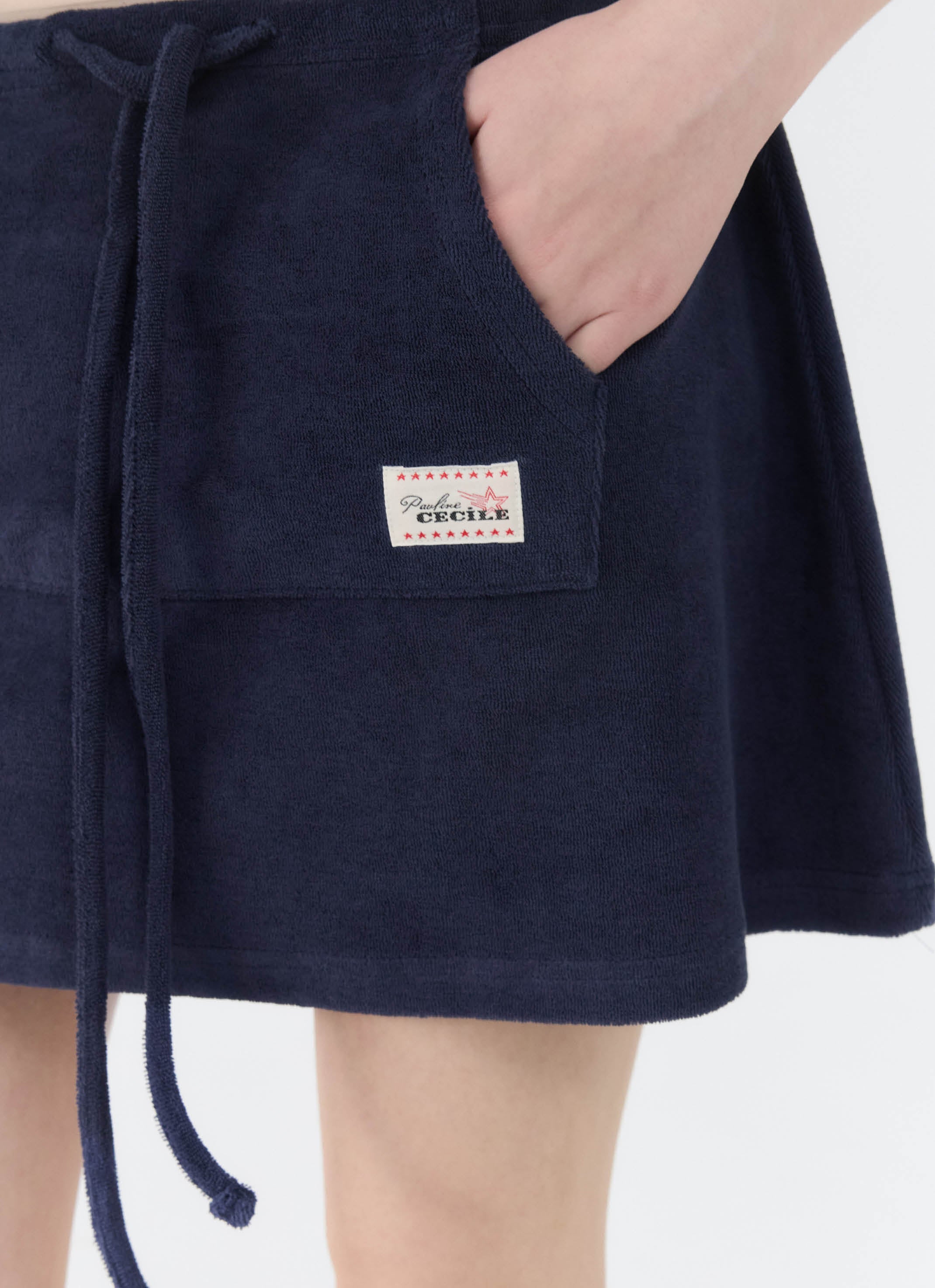 TERRY MINI SKIRT