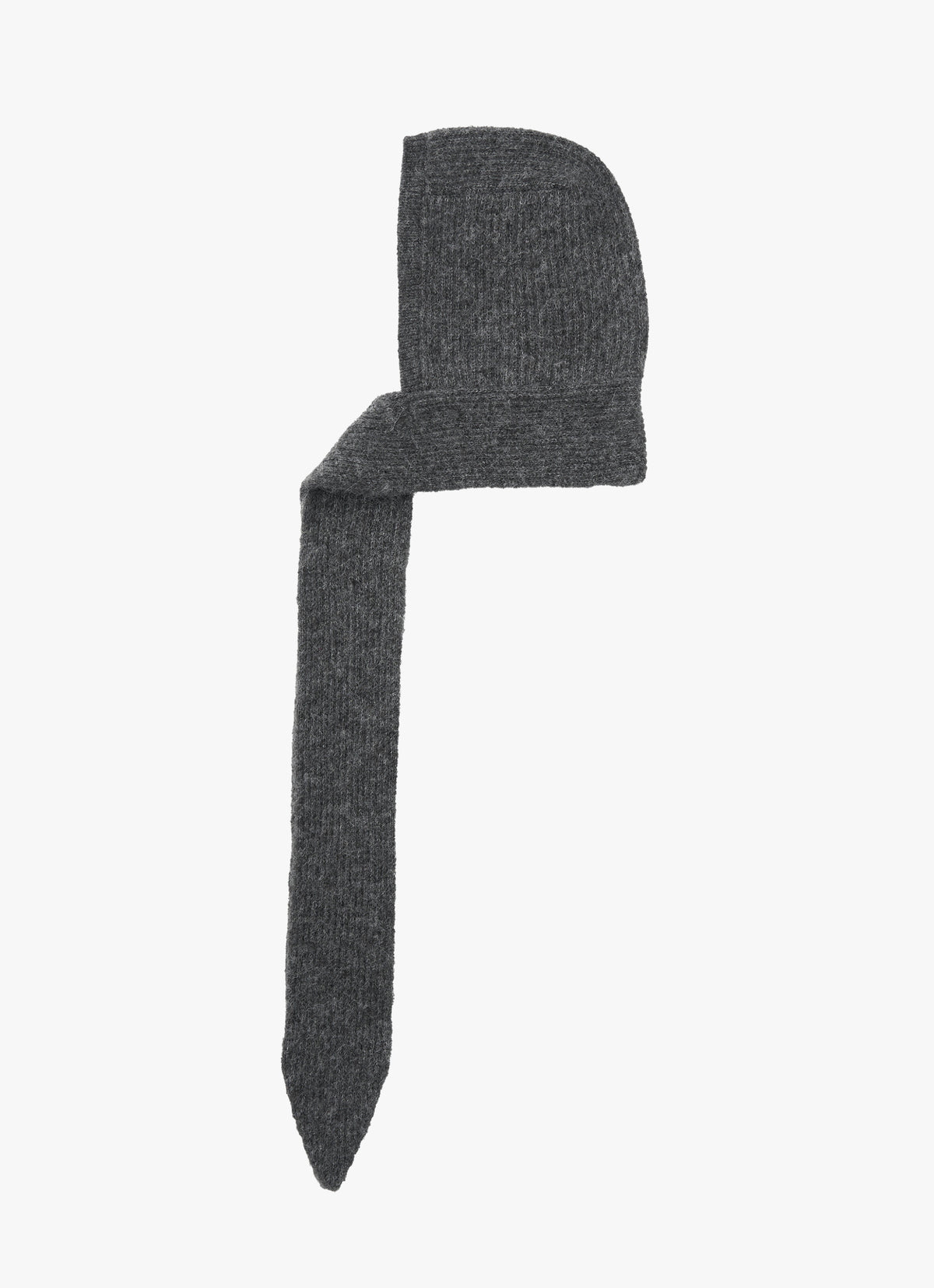 26FW WOOL ALPACA HOOD SCARF