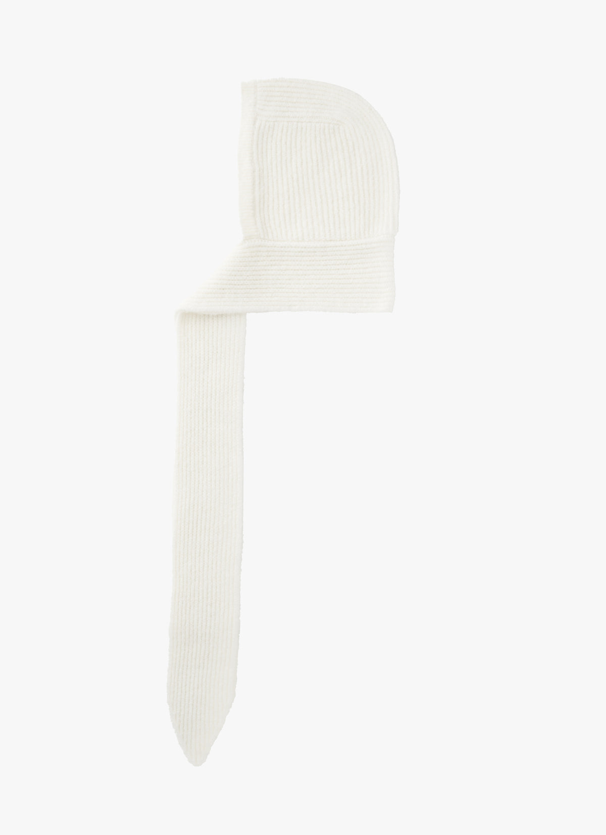 26FW WOOL ALPACA HOOD SCARF