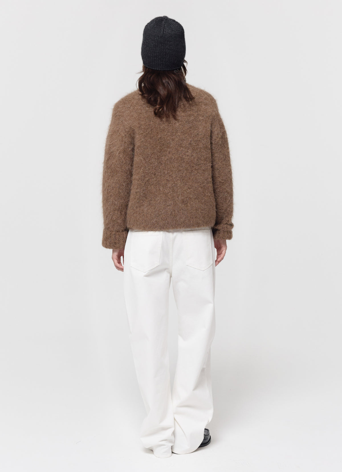 26FW SURI ALPACA BRUSHED CARDIGAN