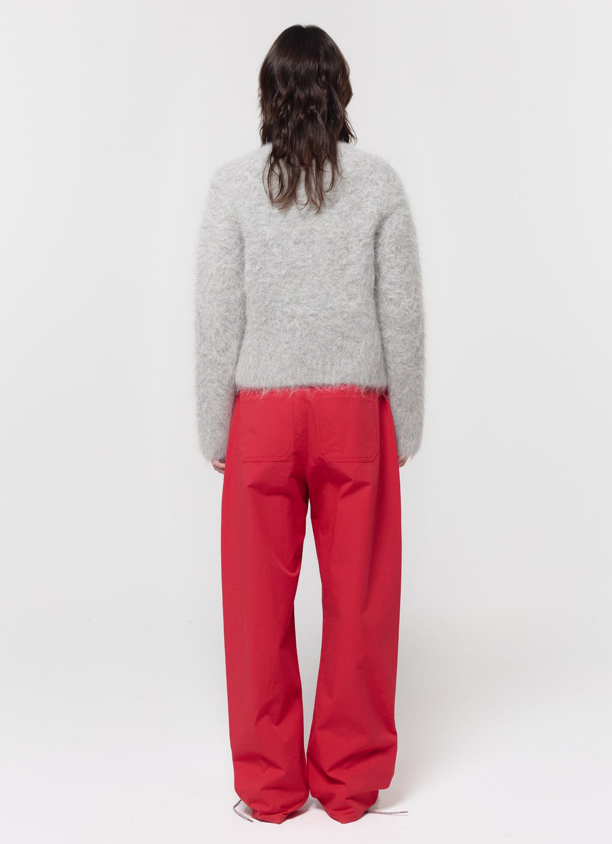 26FW SURI ALPACA BRUSHED CARDIGAN