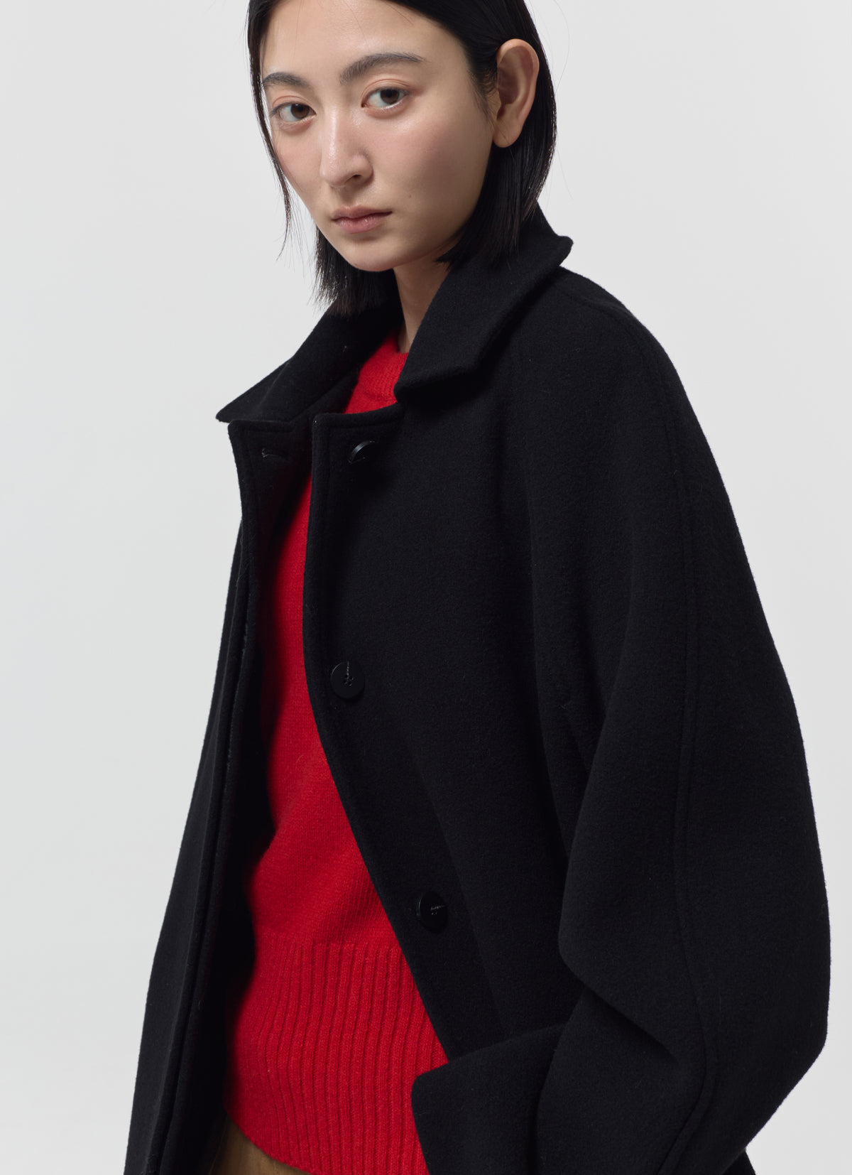 26FW RAGLAN SLEEVE LONG COAT