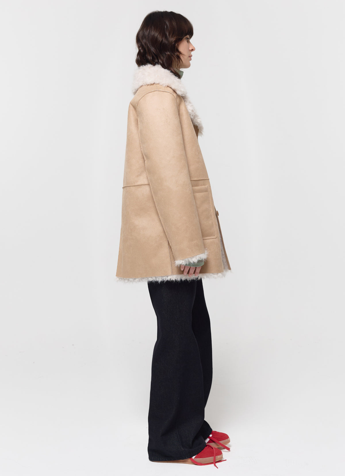 26FW REVERSIBLE SHEARLING JACKET