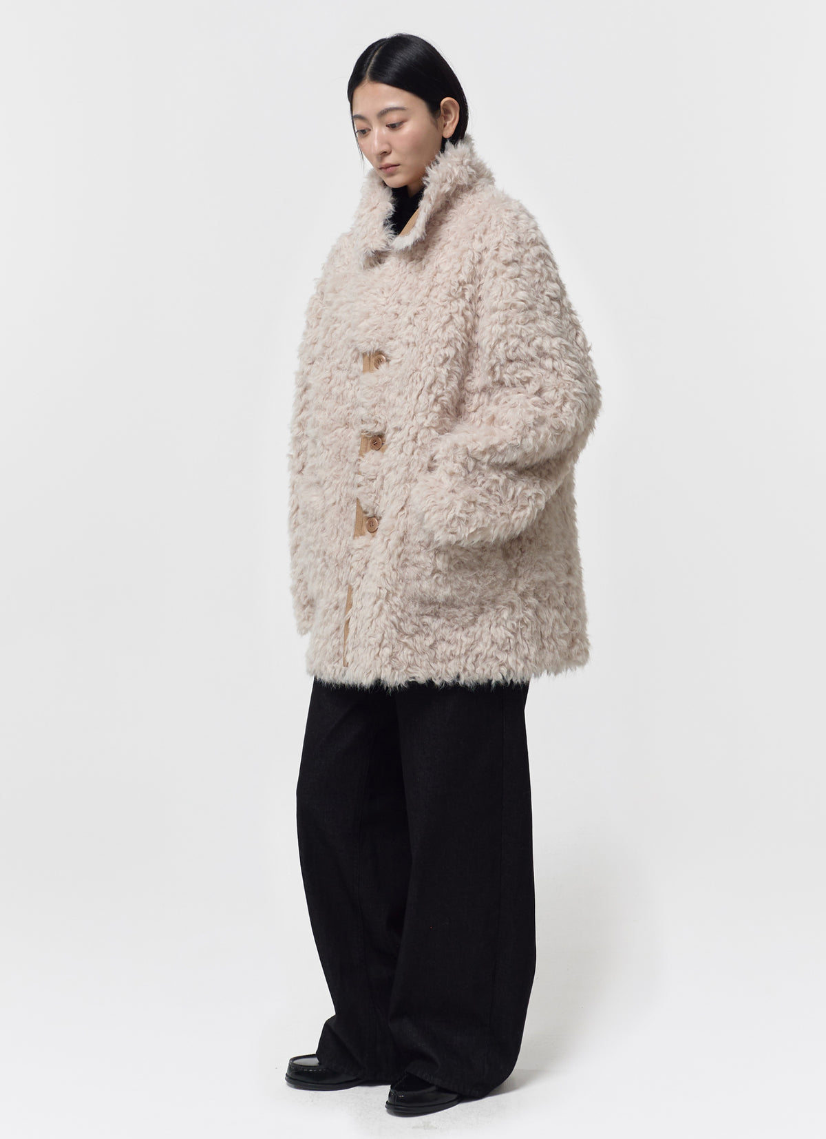 26FW REVERSIBLE SHEARLING JACKET