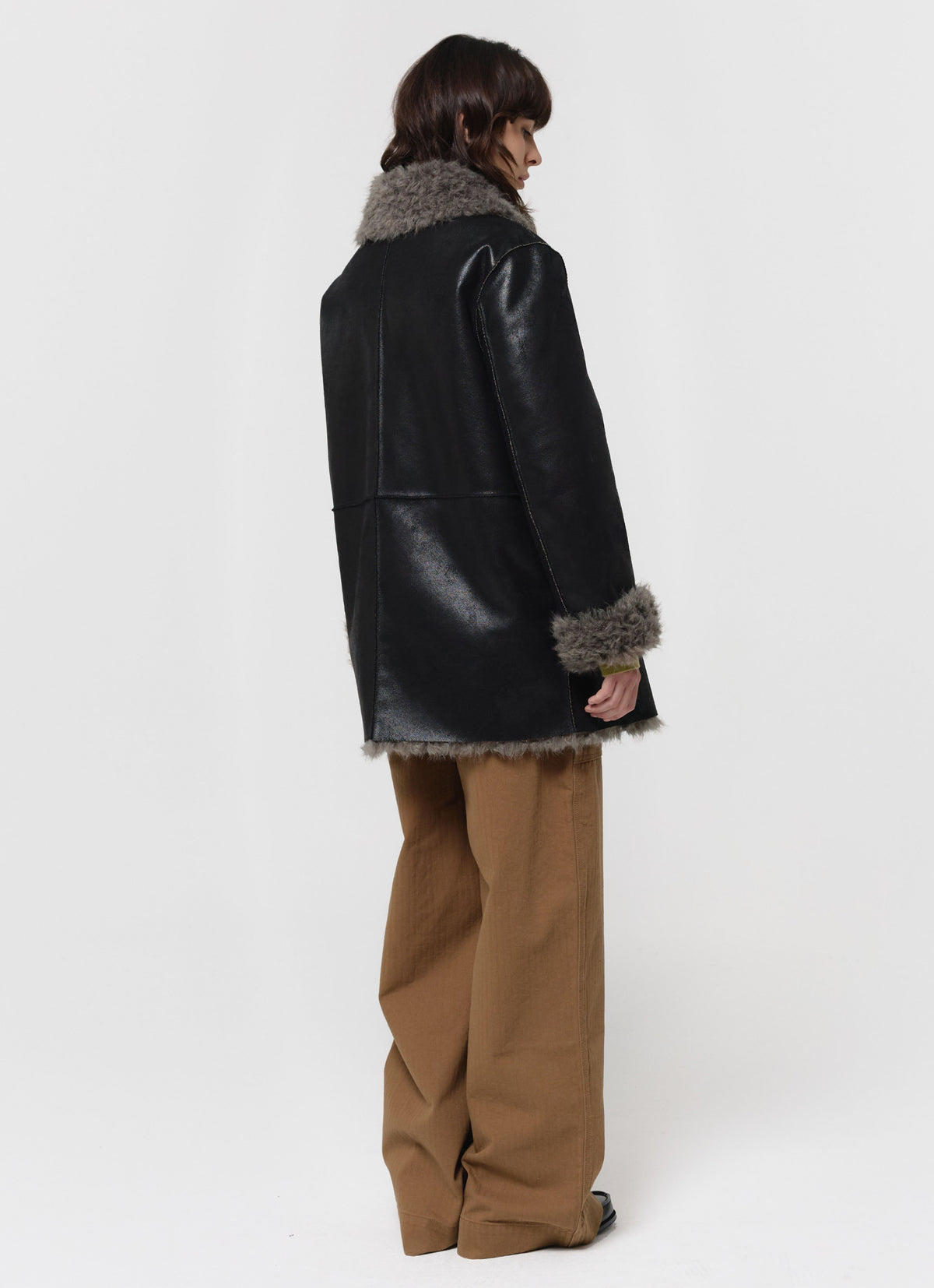 26FW REVERSIBLE SHEARLING JACKET