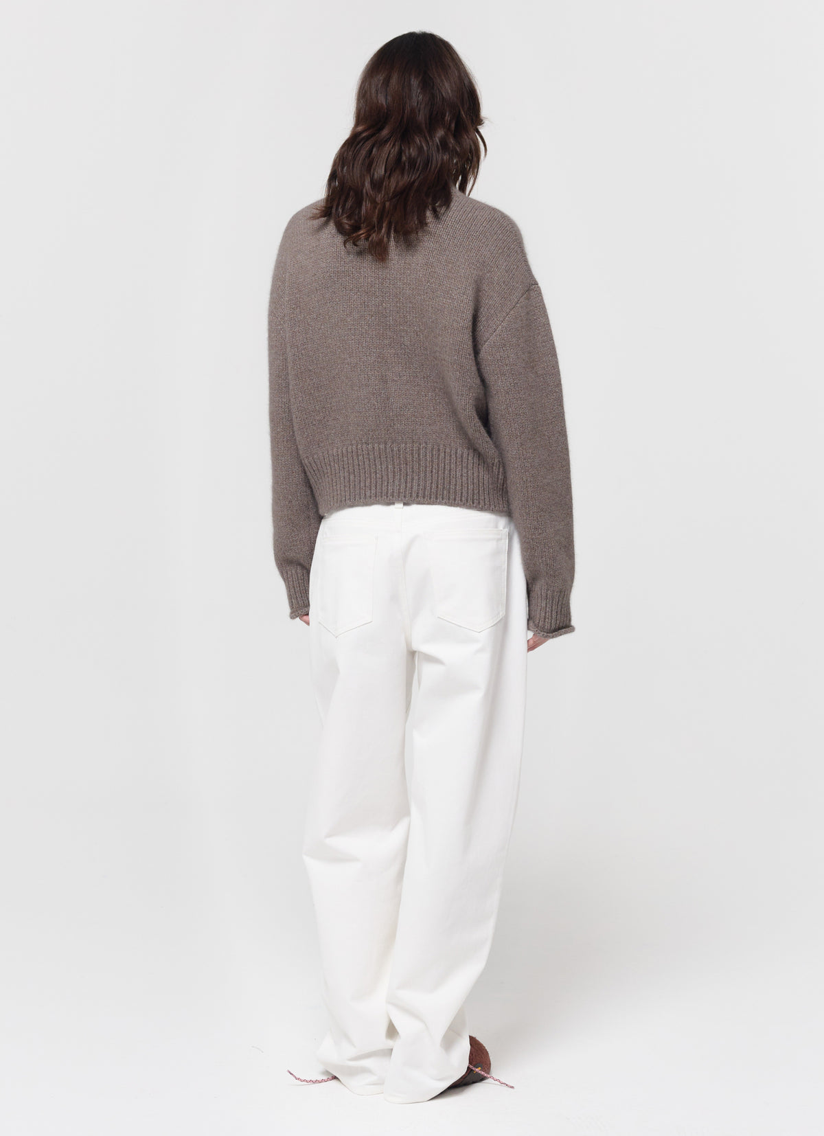 26FW FOX CASHMERE ROLL TURTLENECK