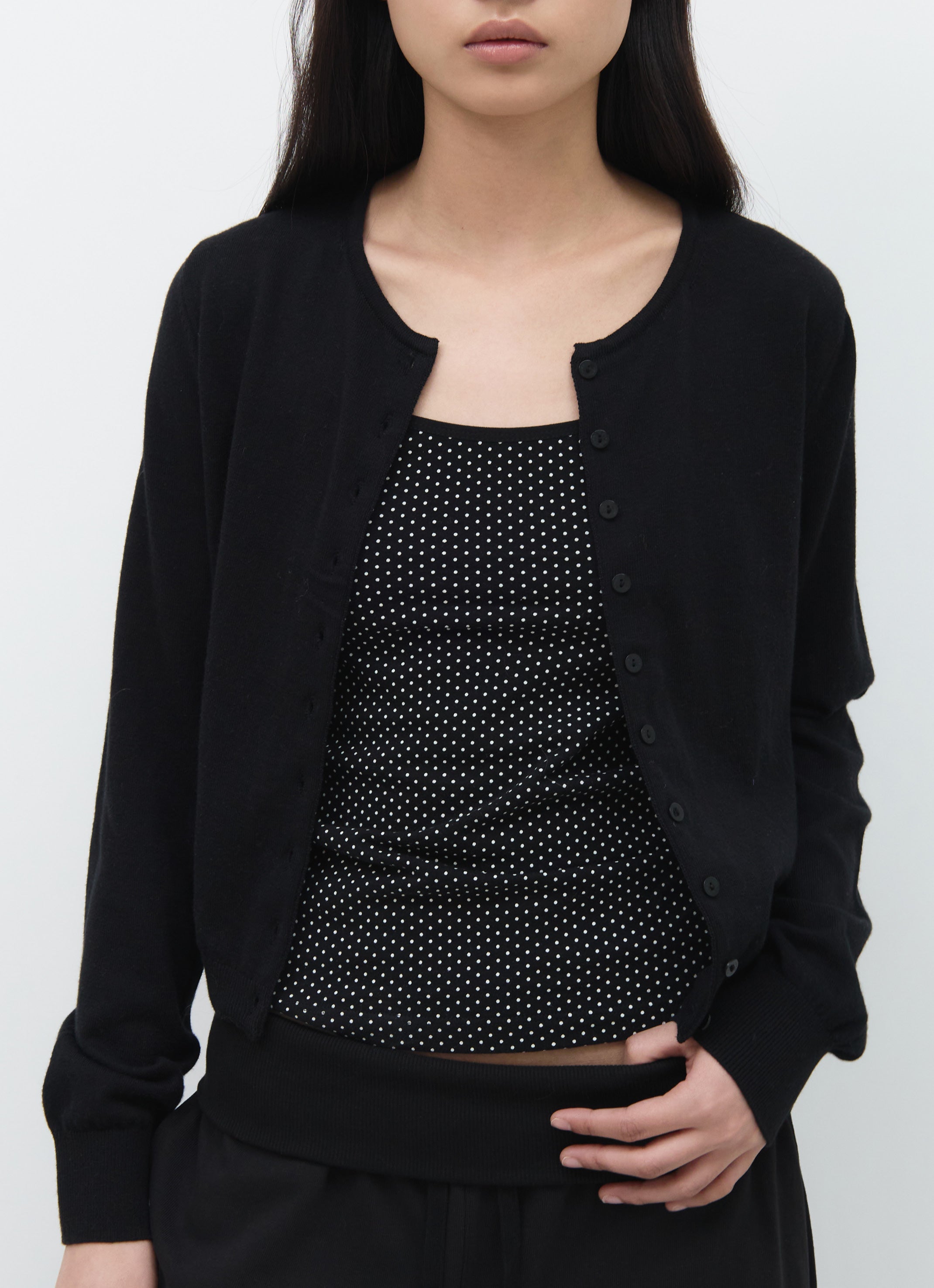 CASHMERE ANG CARDIGAN