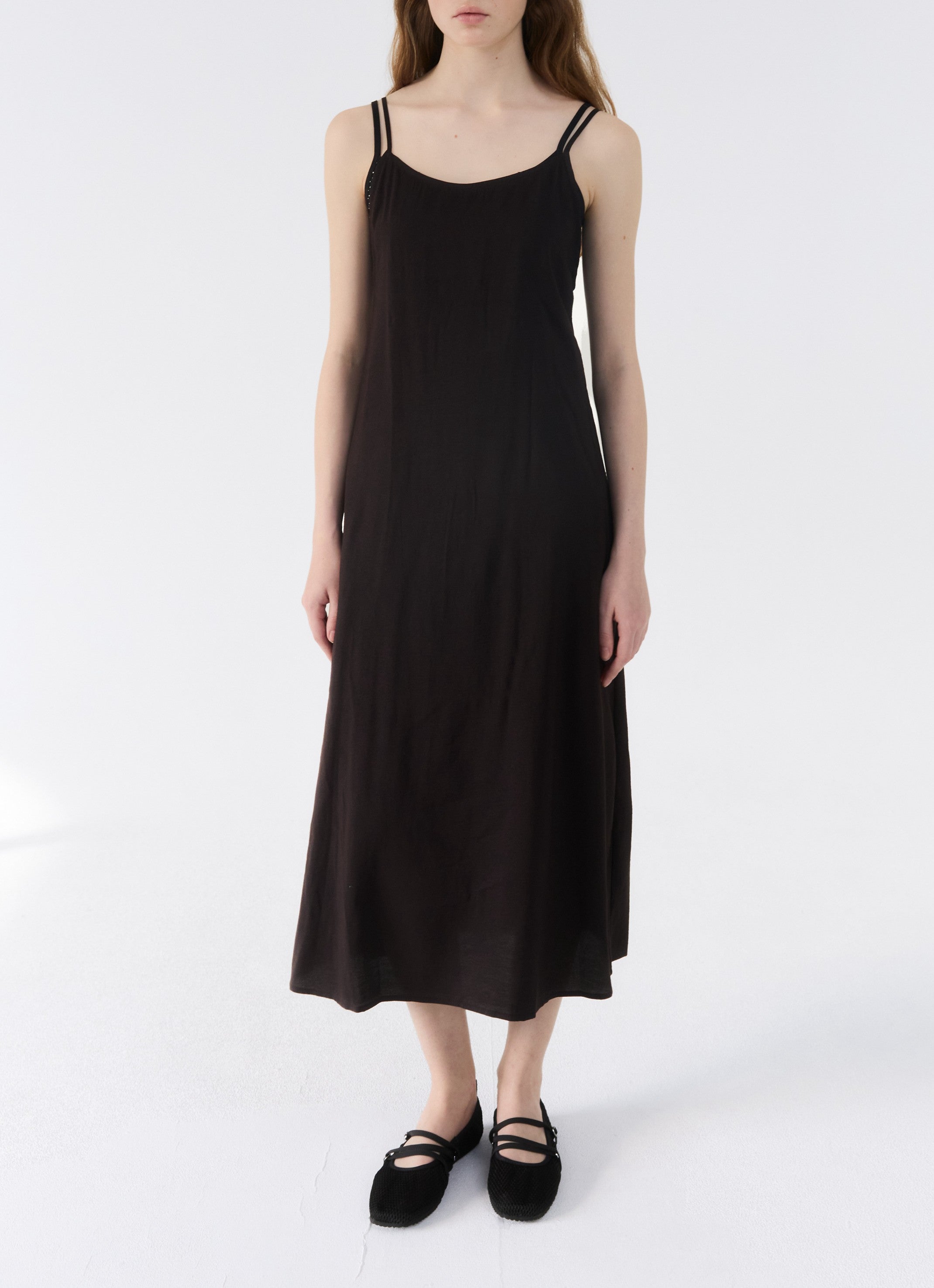LAYERED STRAP DRESS