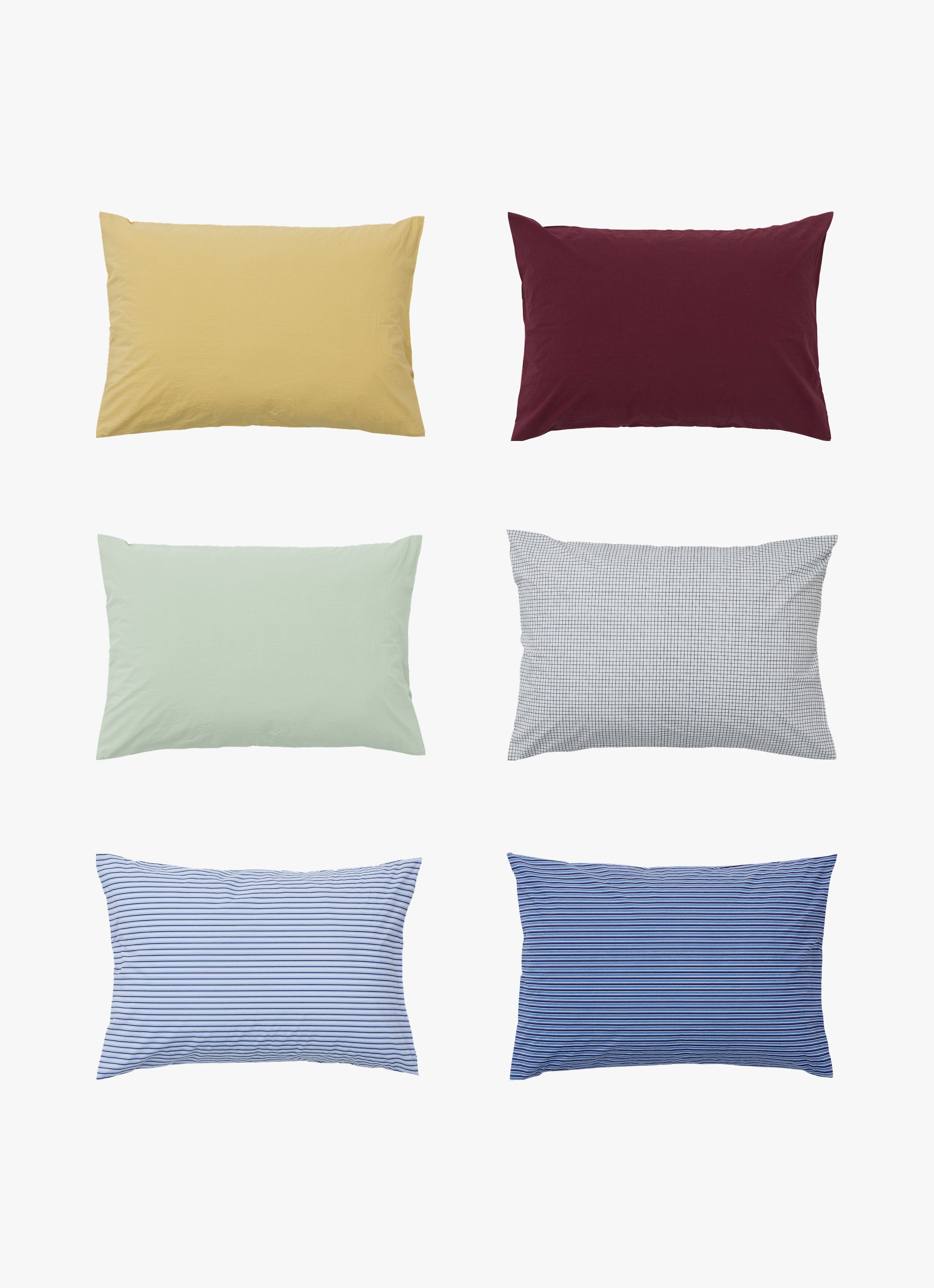 PILLOWCASE / 6 COLORS / 2 SIZES