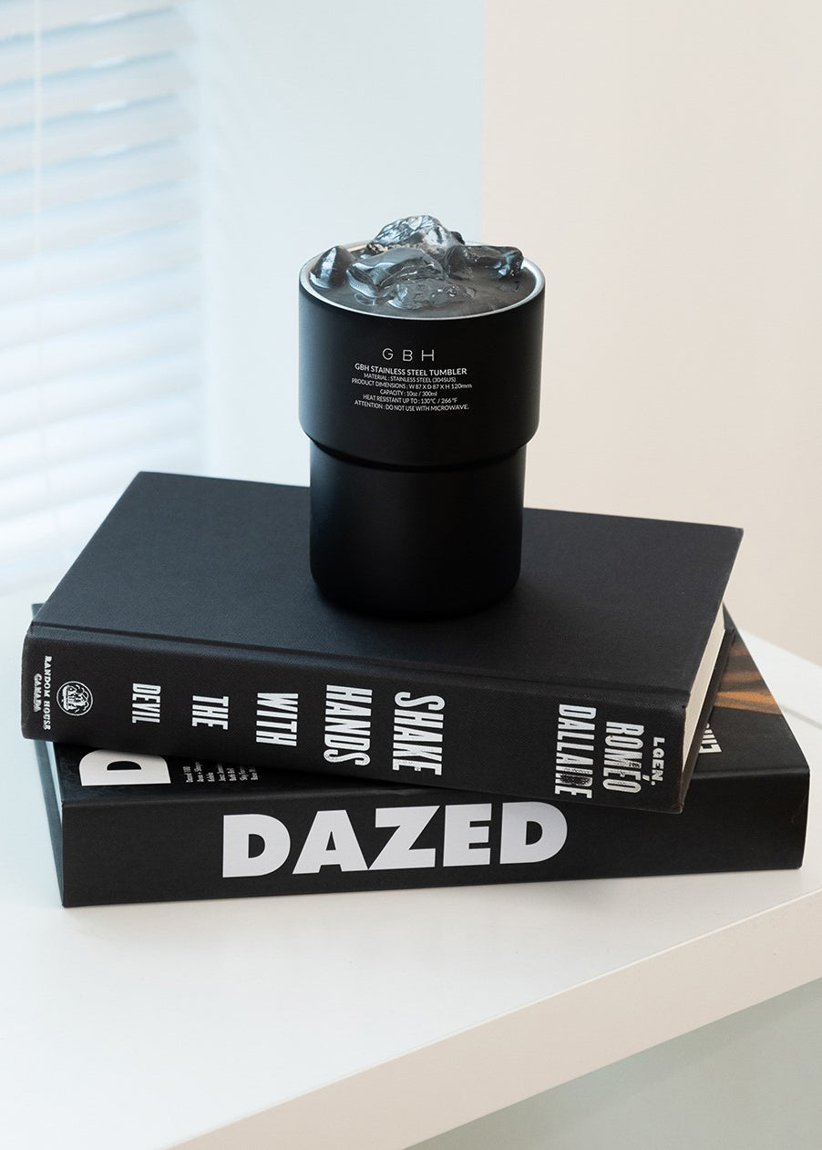 STAINLESS STEEL TUMBLER & POUCH