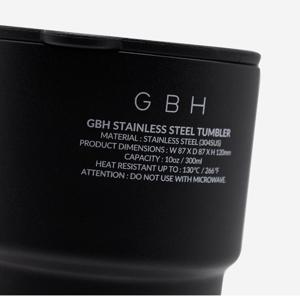 STAINLESS STEEL TUMBLER & POUCH