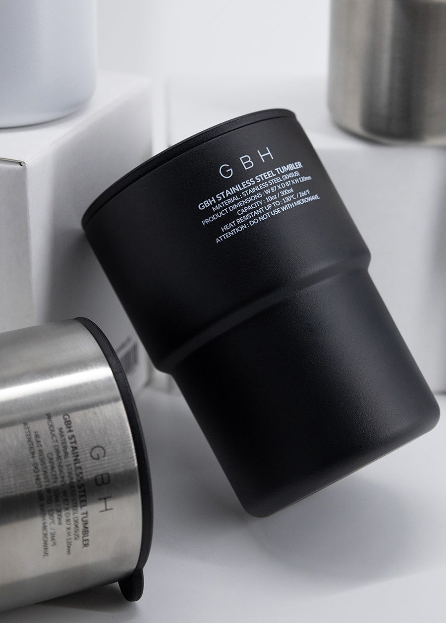 STAINLESS STEEL TUMBLER & POUCH