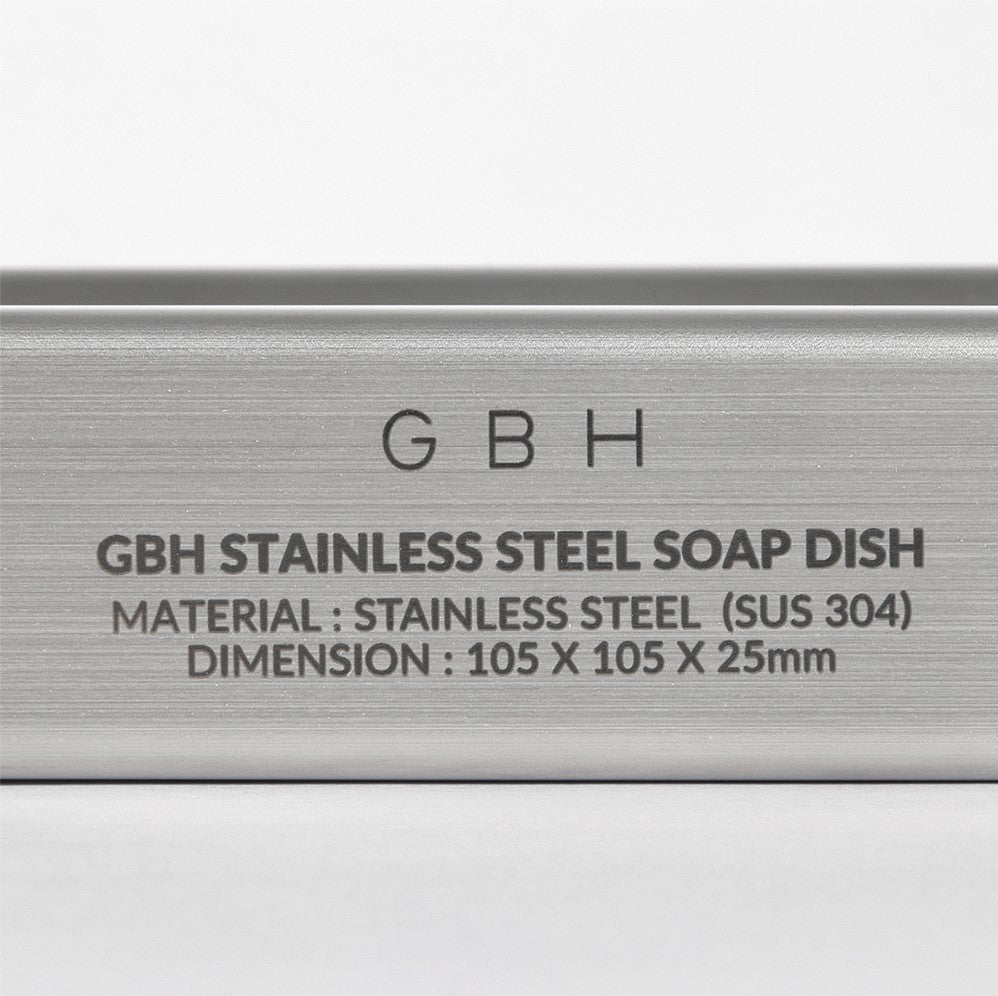 STAINLESS STEEL SOAP DISH