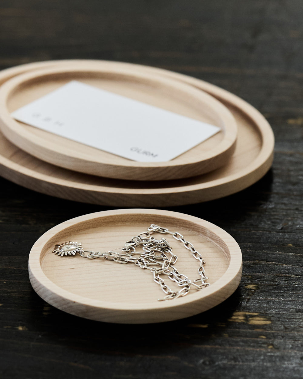 WOOD PLATE / OVAL