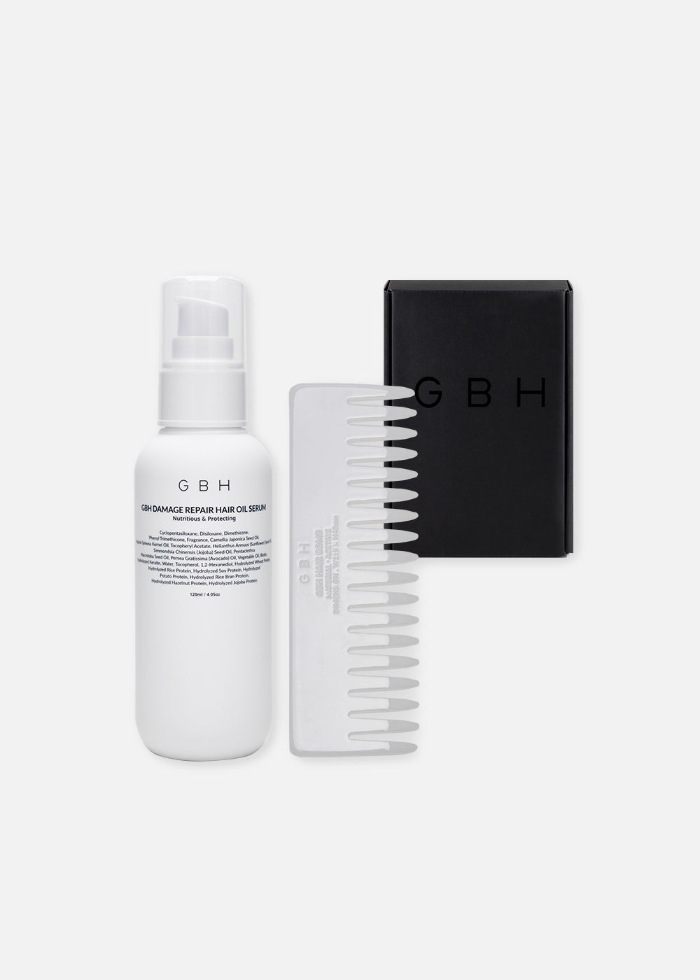 DAMAGE REPAIR HAIR OIL SERUM & HAIR COMB SET