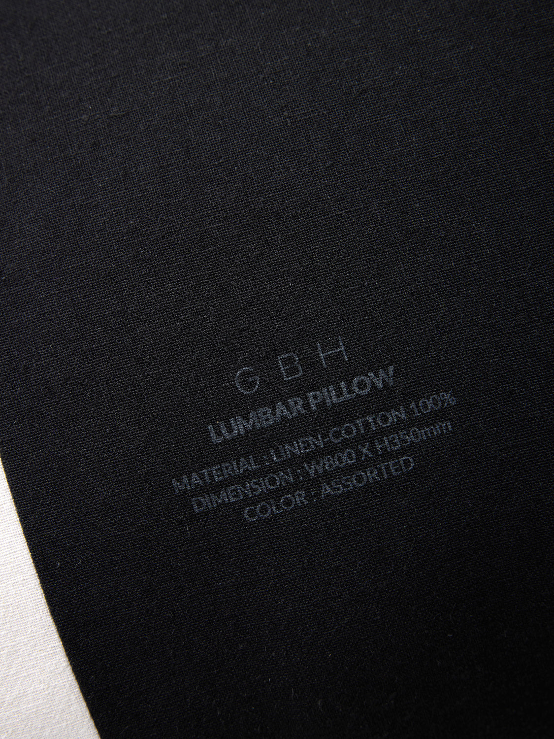 PATCHWORK LUMBAR PILLOWCASE
