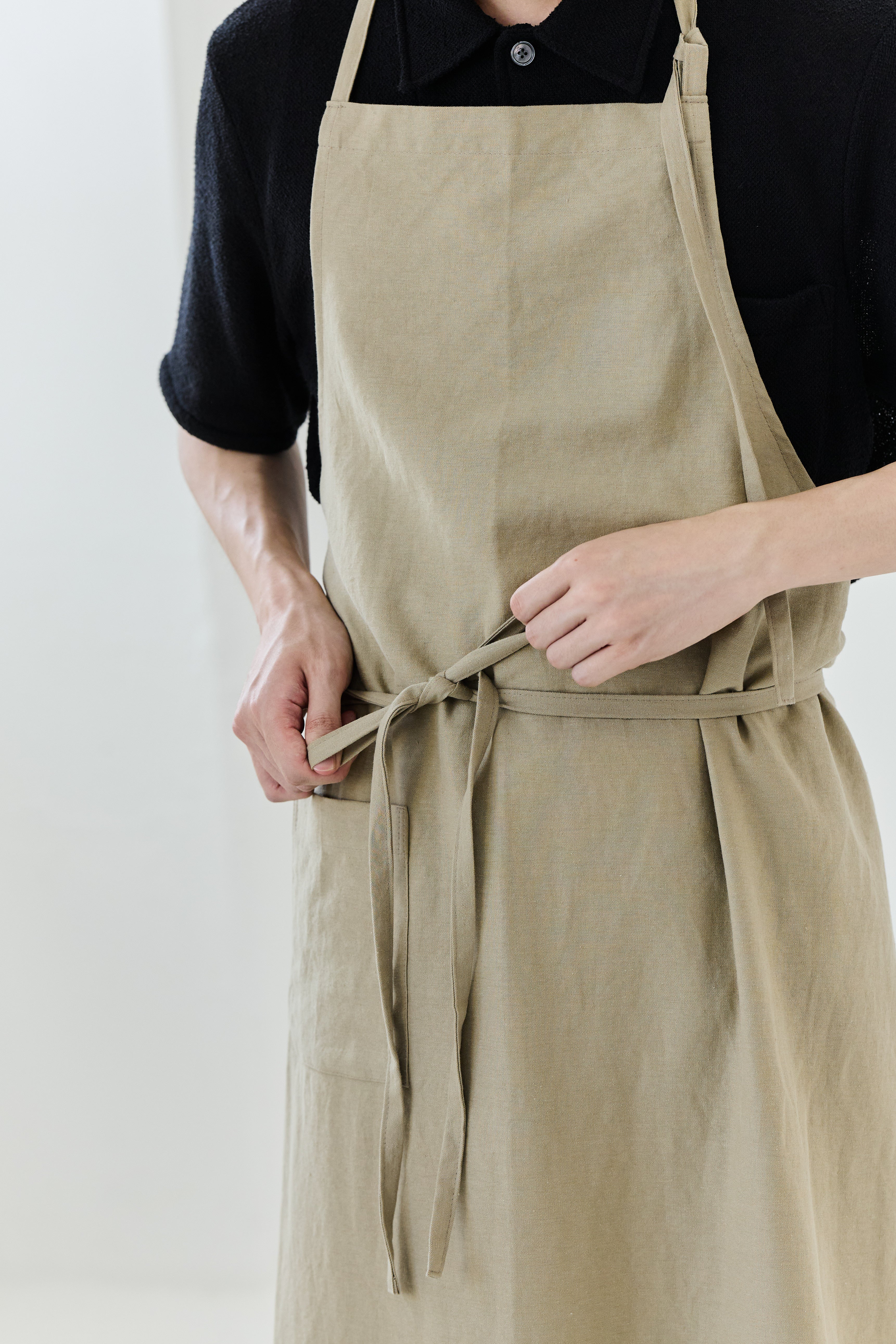 LONG APRON｜リネンコットンエプロン｜GBH Japan