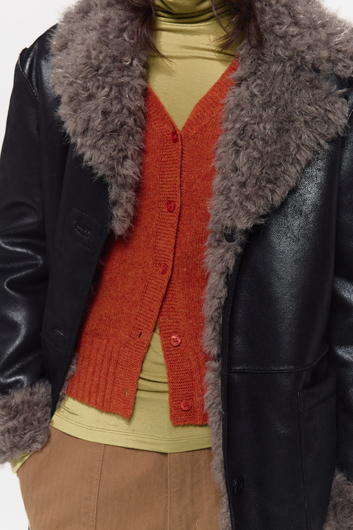 26FW REVERSIBLE SHEARLING JACKET