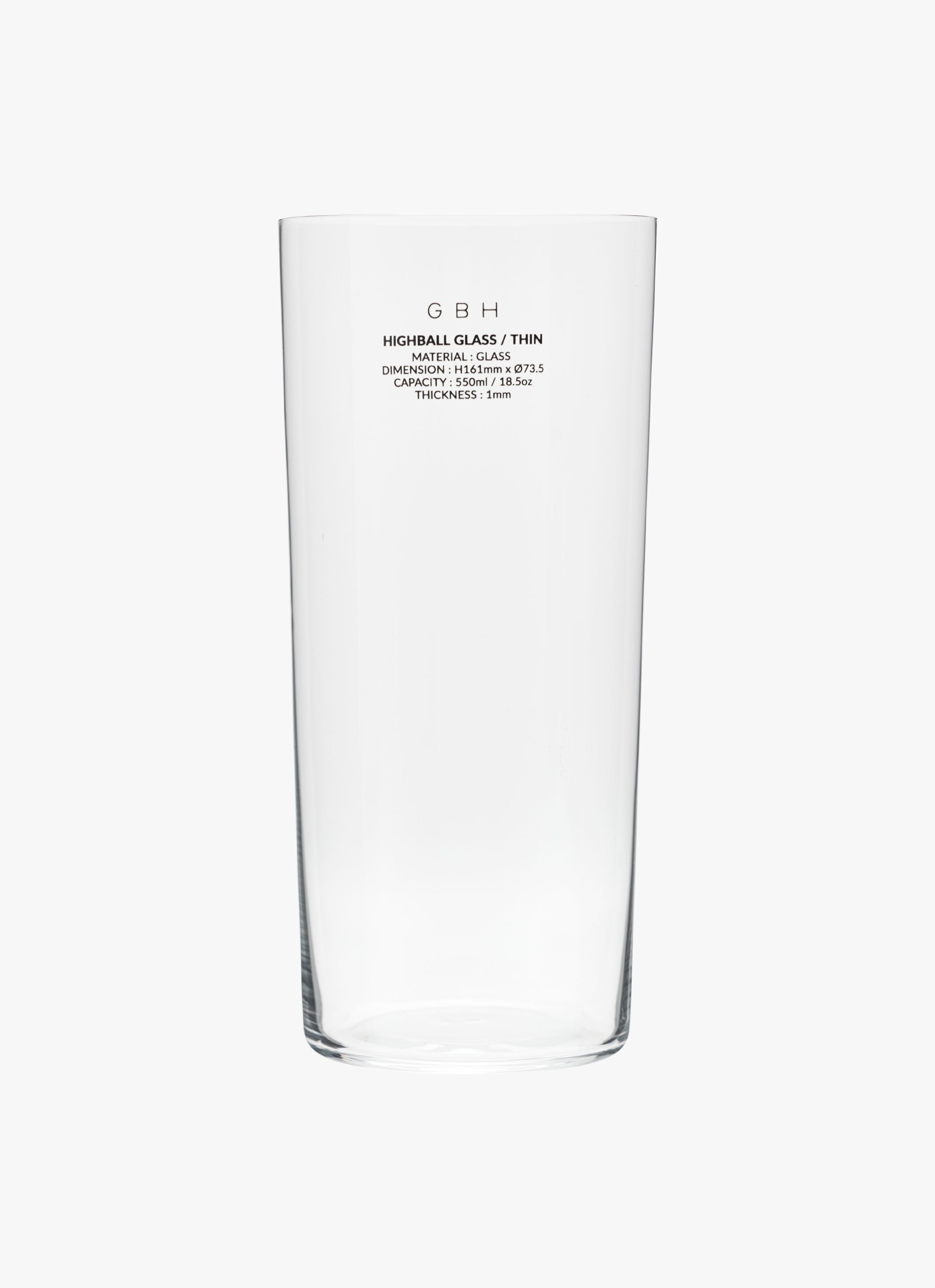 HIGHBALL GLASS / THIN