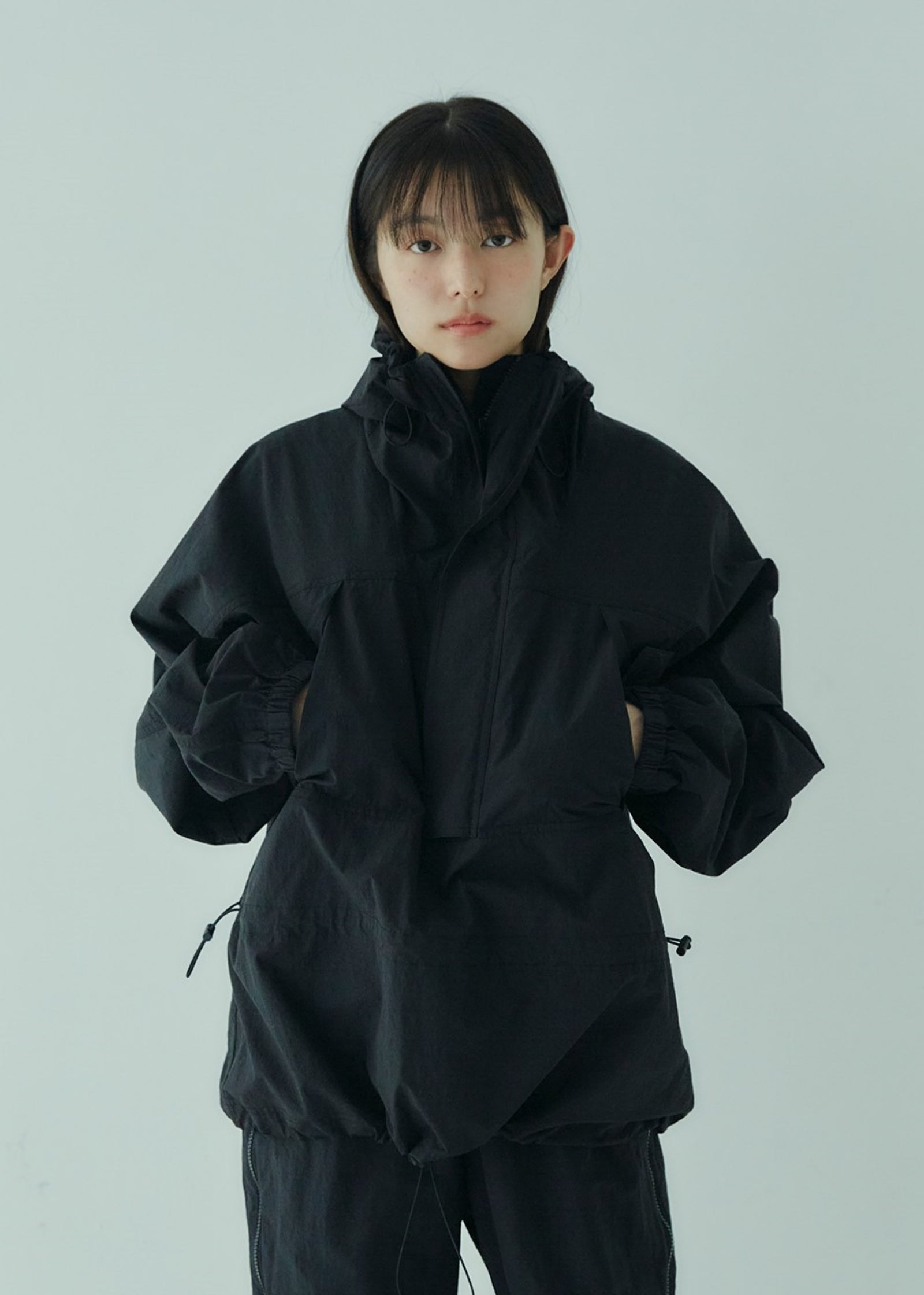 HALF ZIP UP ANORAK