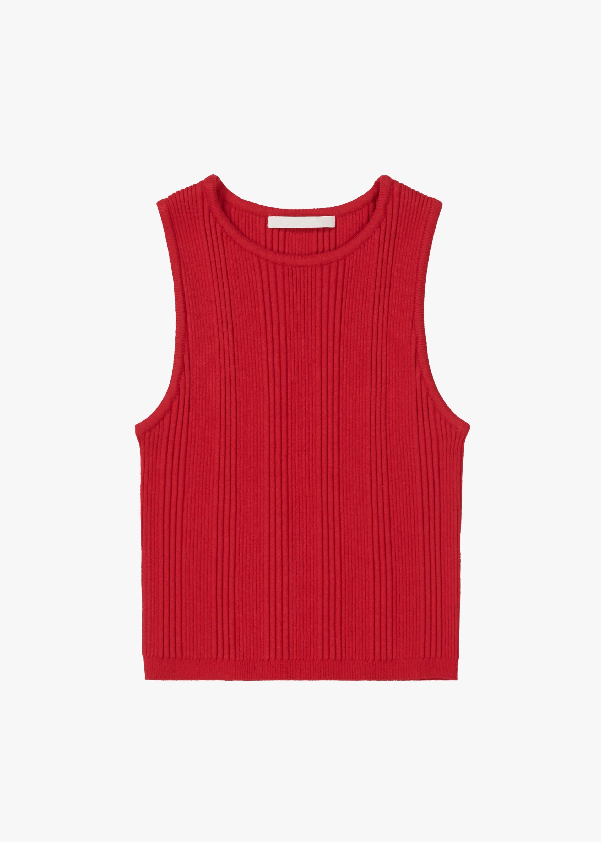 RIBBED SLIM SLEEVELESS TOP