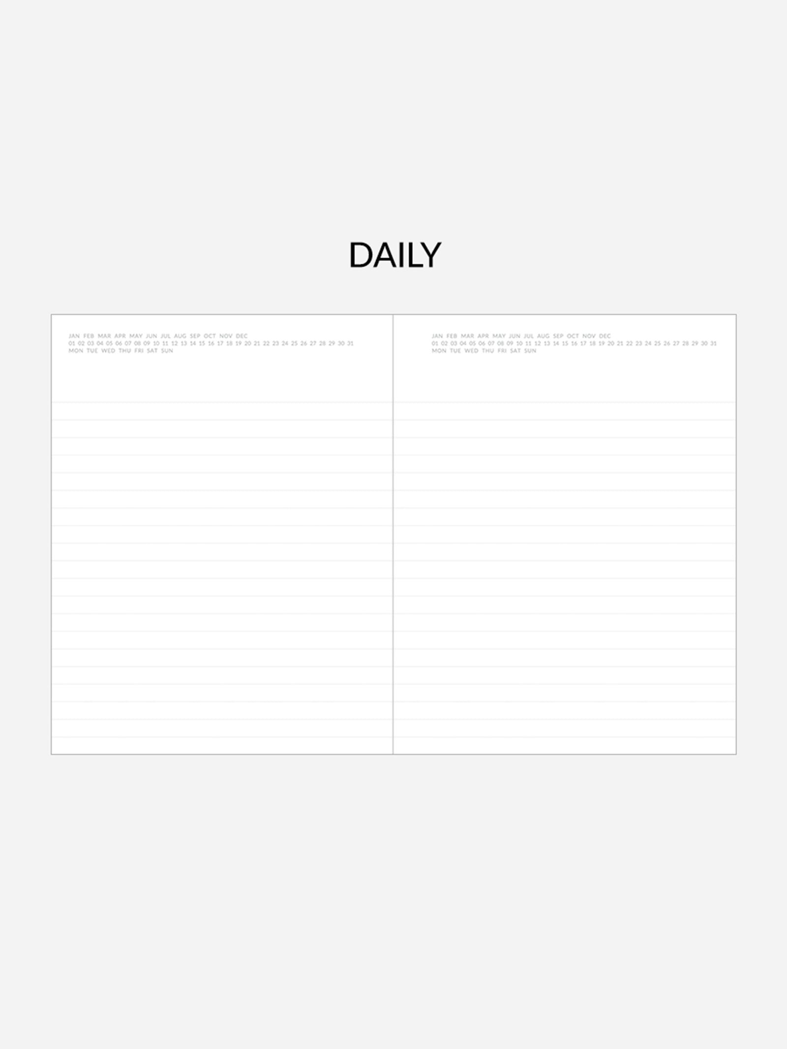 DAILY SCHEDULER KIT