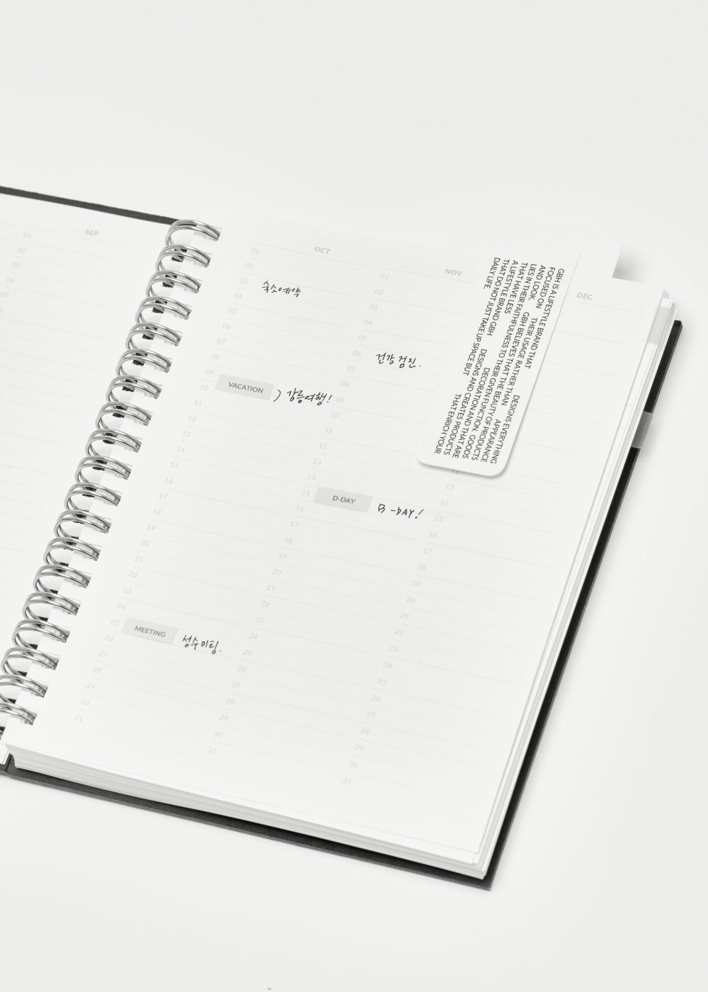 DAILY SCHEDULER KIT