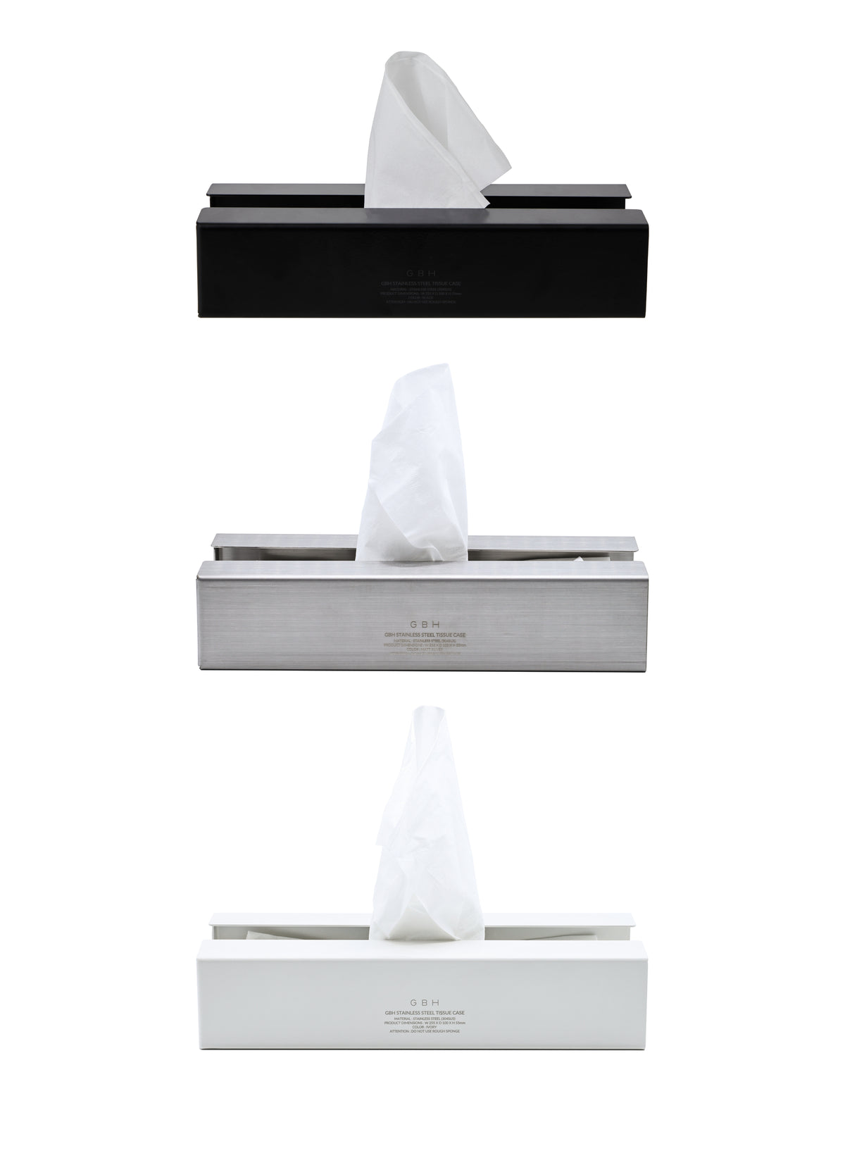 STAINLESS STEEL TISSUE CASE