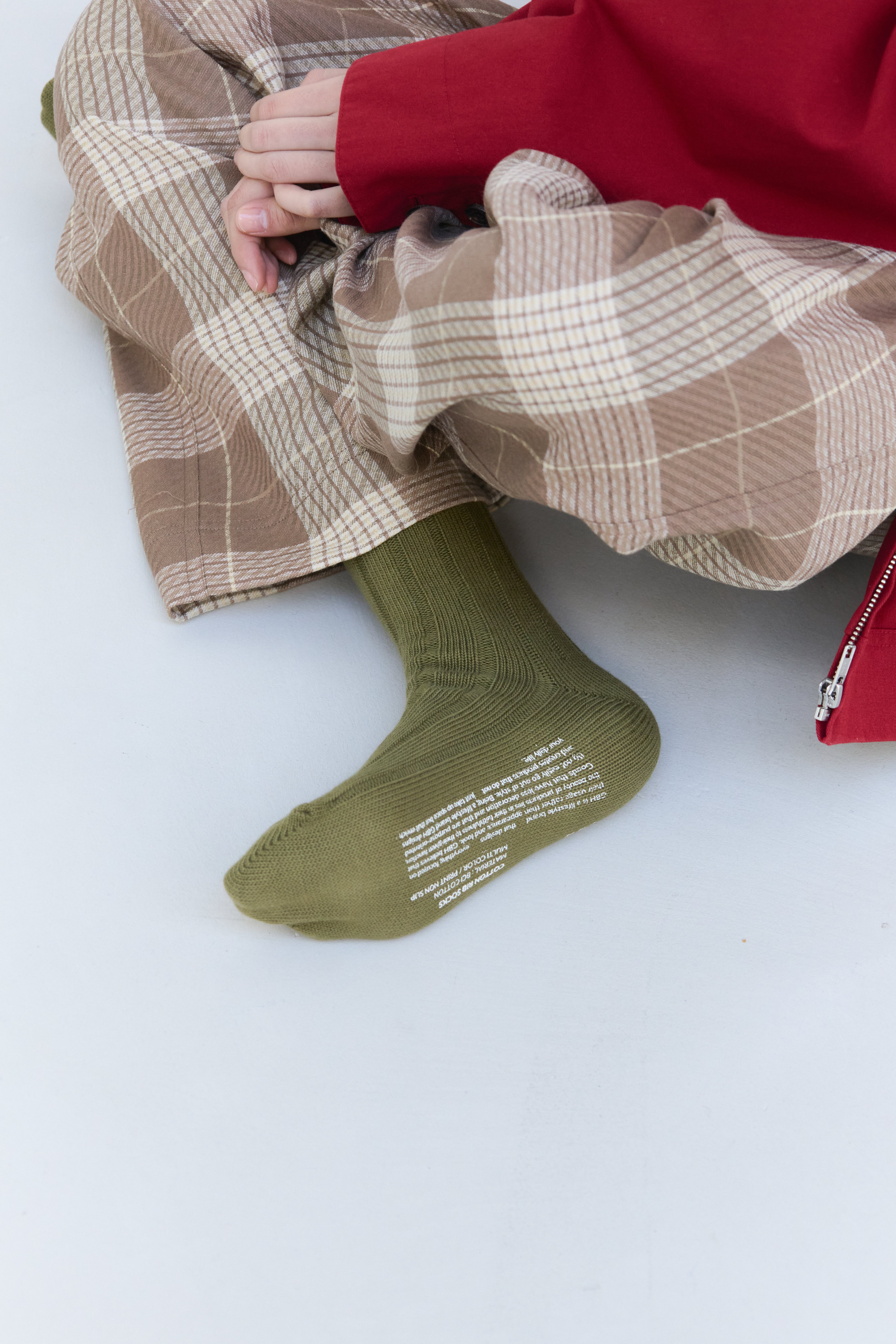COTTON RIB SOCKS