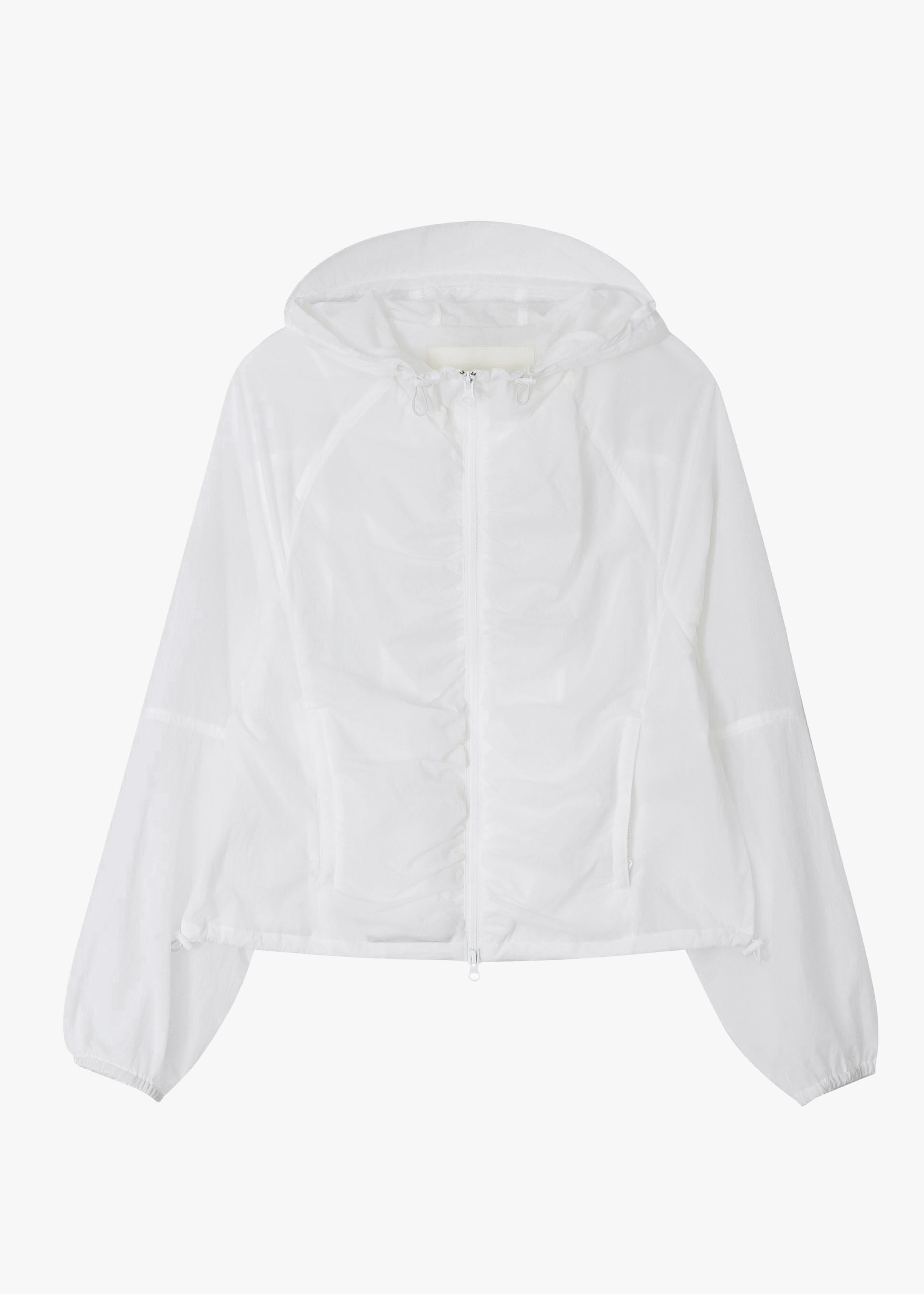 FRONT SHIRRING WINDRUNNER