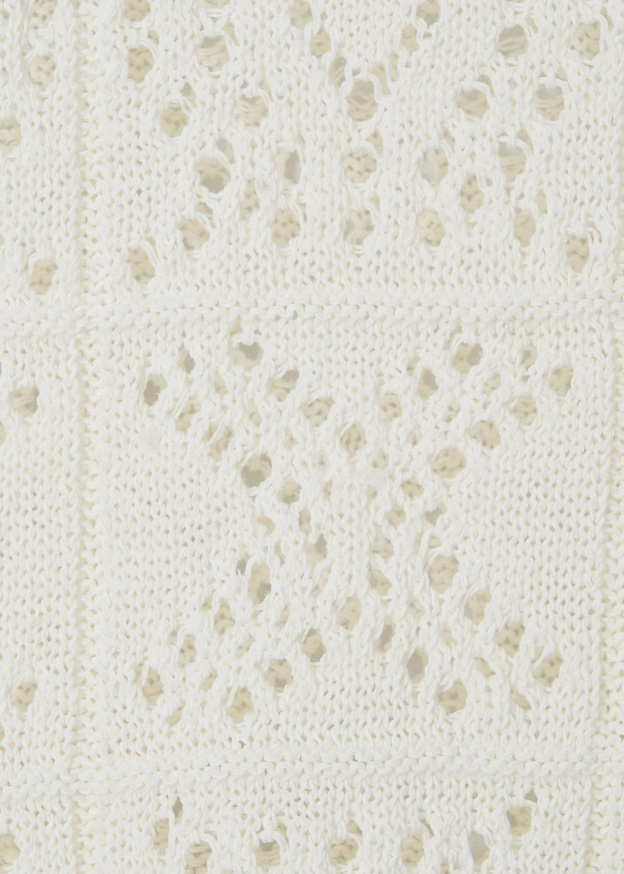 CROCHET KNIT COLLAR TOP｜クロシェニット｜GBH Japan