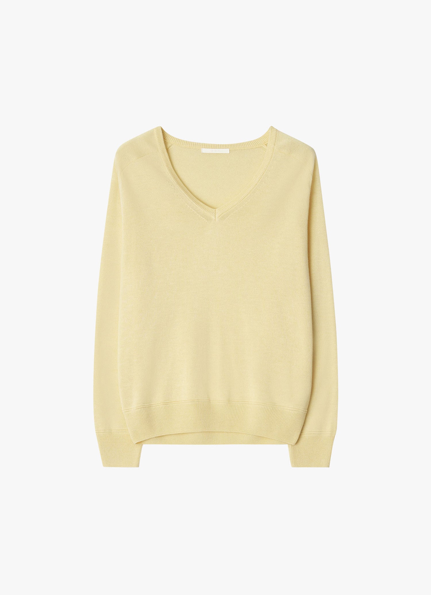LOOSE V-NECK KNIT