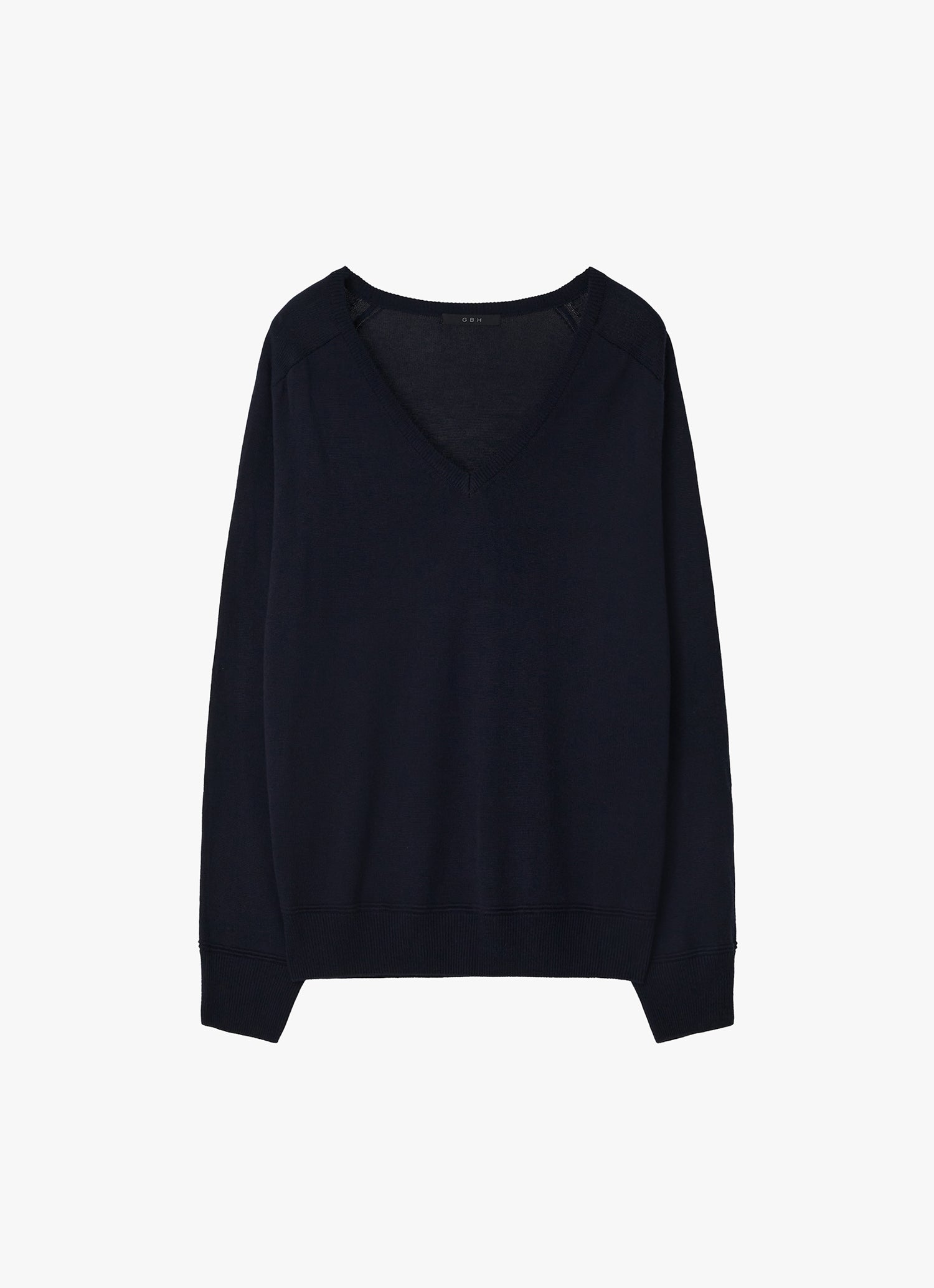 LOOSE V-NECK KNIT