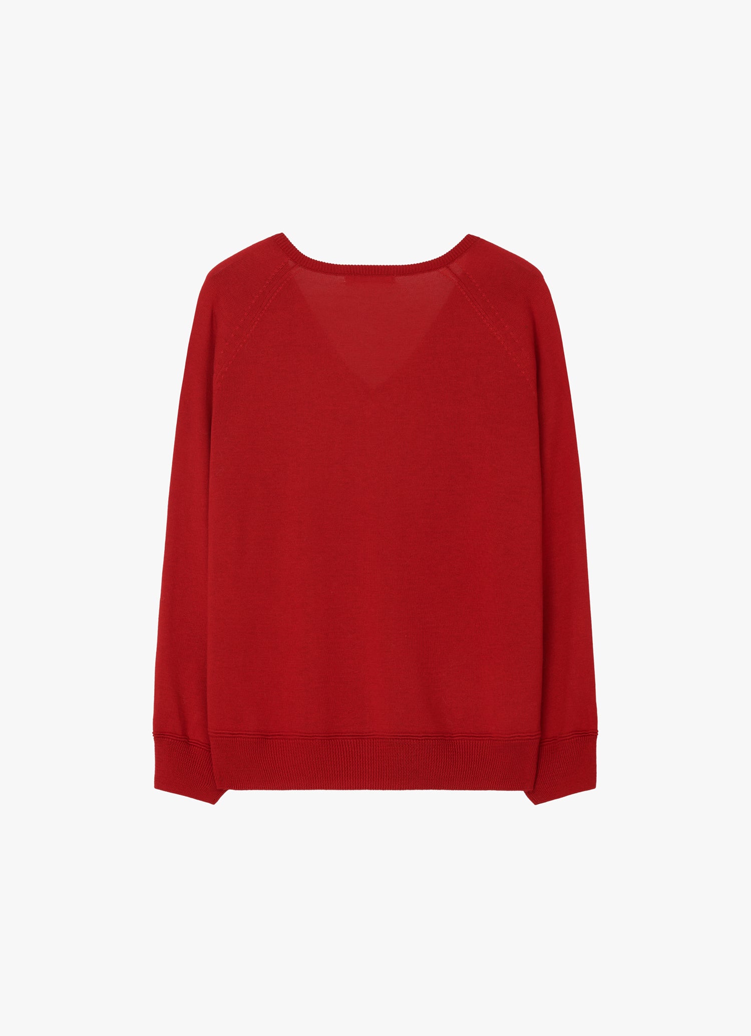 LOOSE V-NECK KNIT
