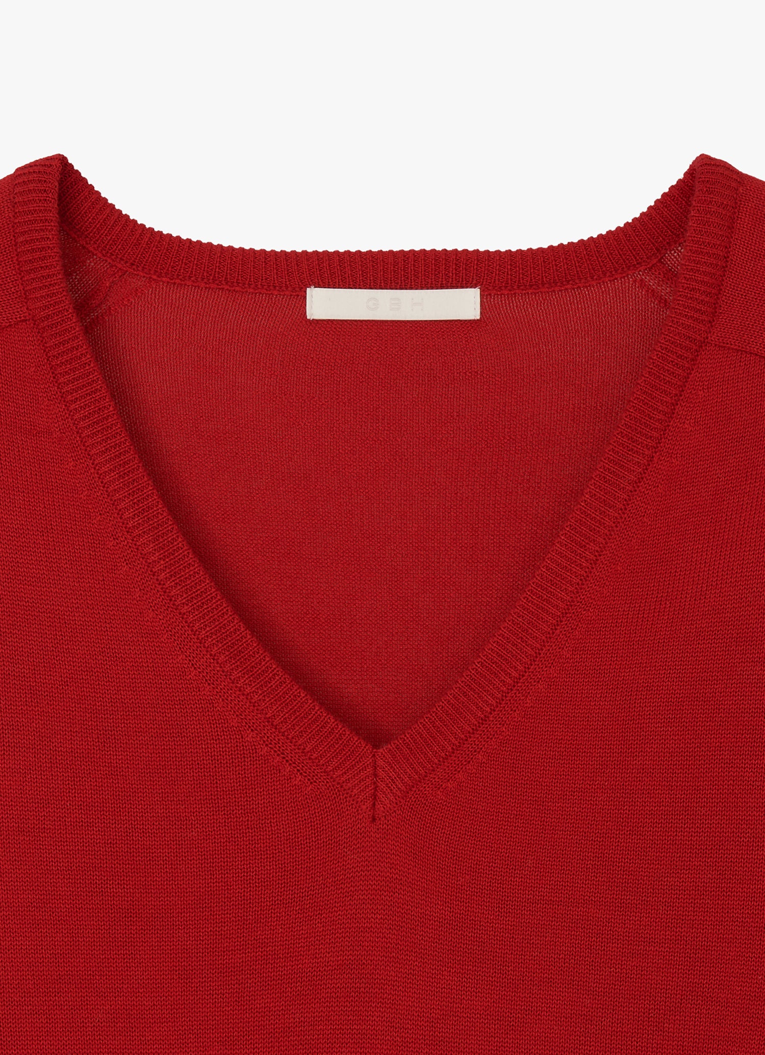 LOOSE V-NECK KNIT